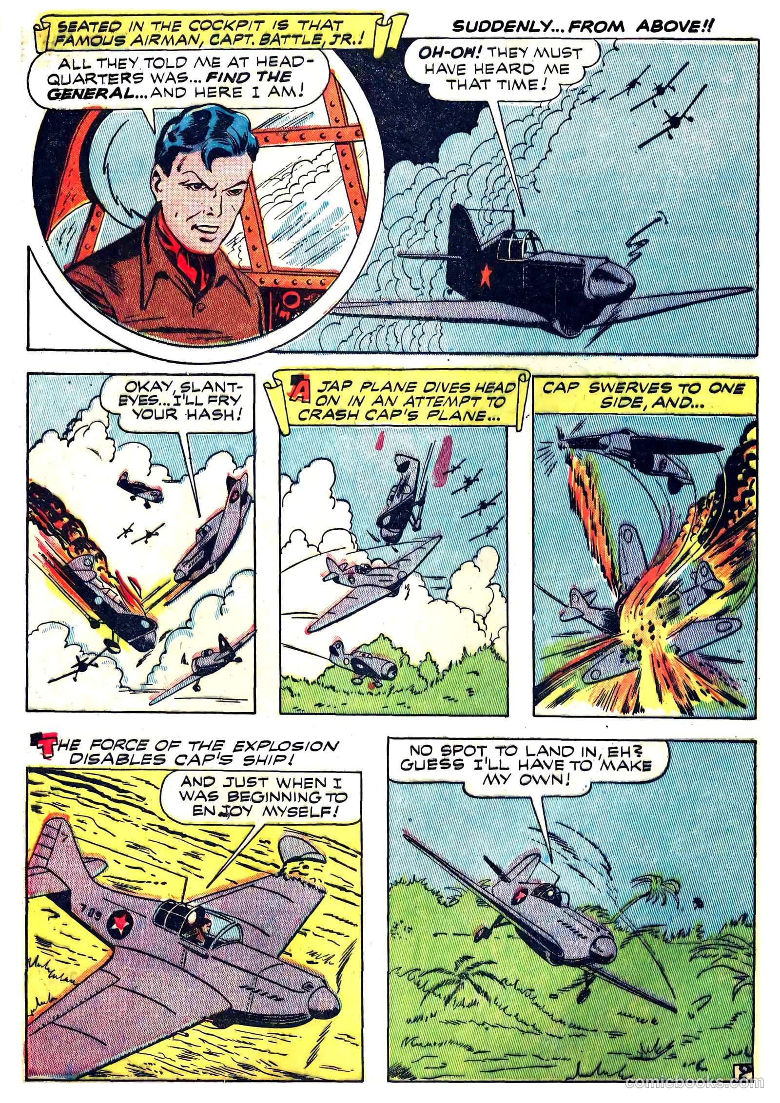 Captain Battle Jr. #2 (1944) — page 14 of 60