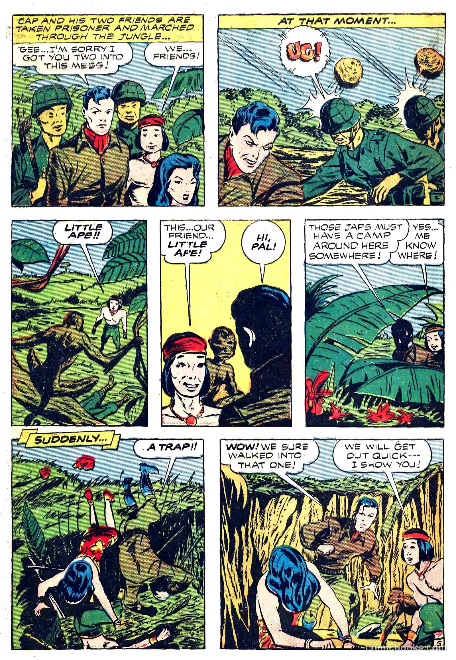 Captain Battle Jr. #2 (1944) — page 17 of 60