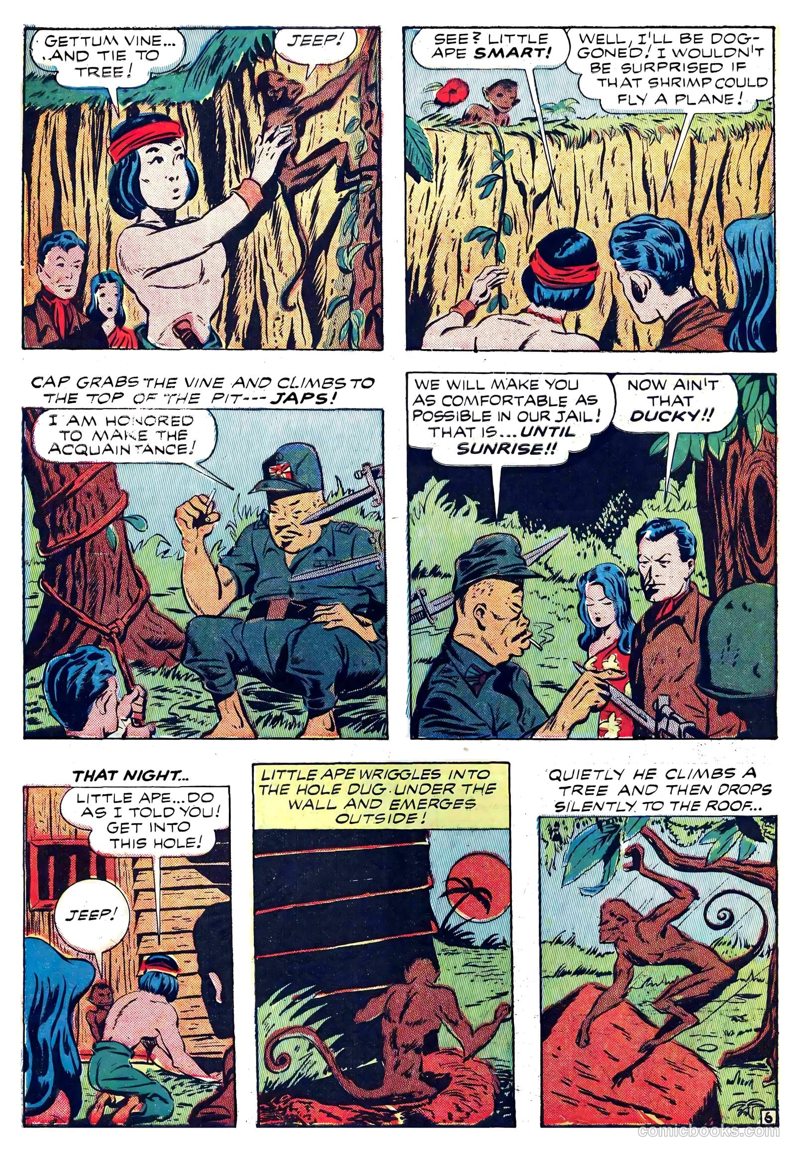 Captain Battle Jr. #2 (1944) — page 18 of 60