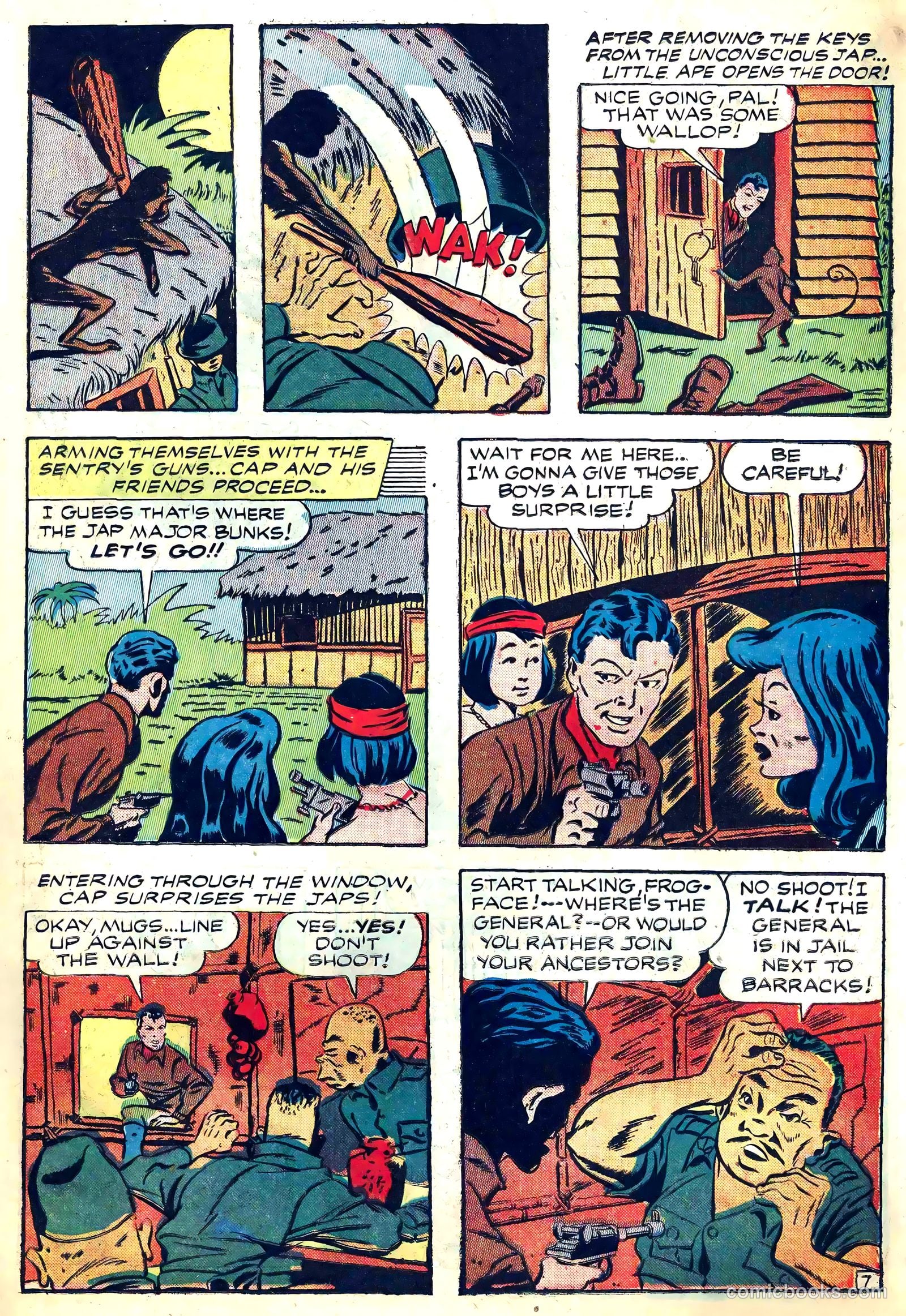 Captain Battle Jr. #2 (1944) — page 19 of 60