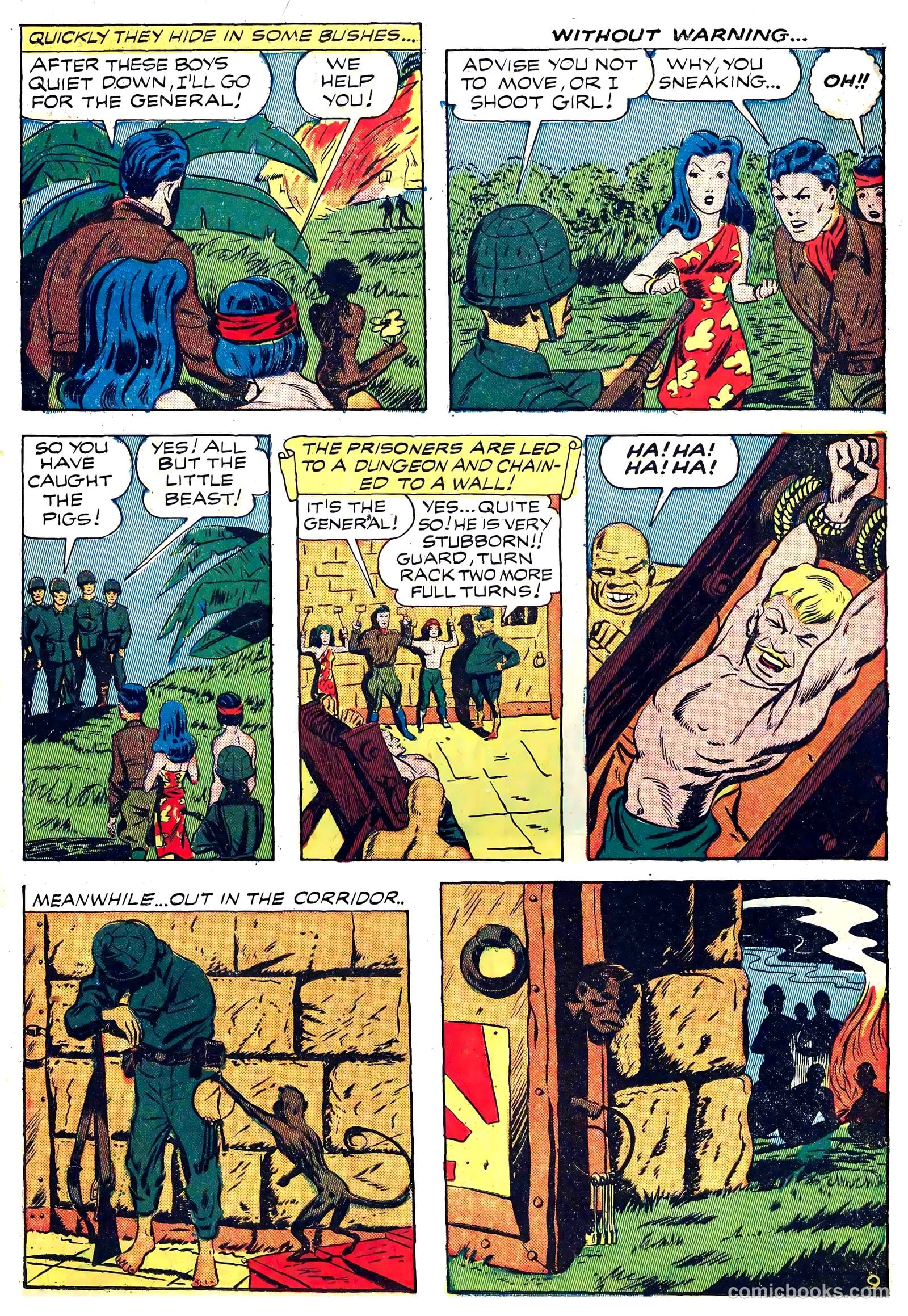 Captain Battle Jr. #2 (1944) — page 21 of 60