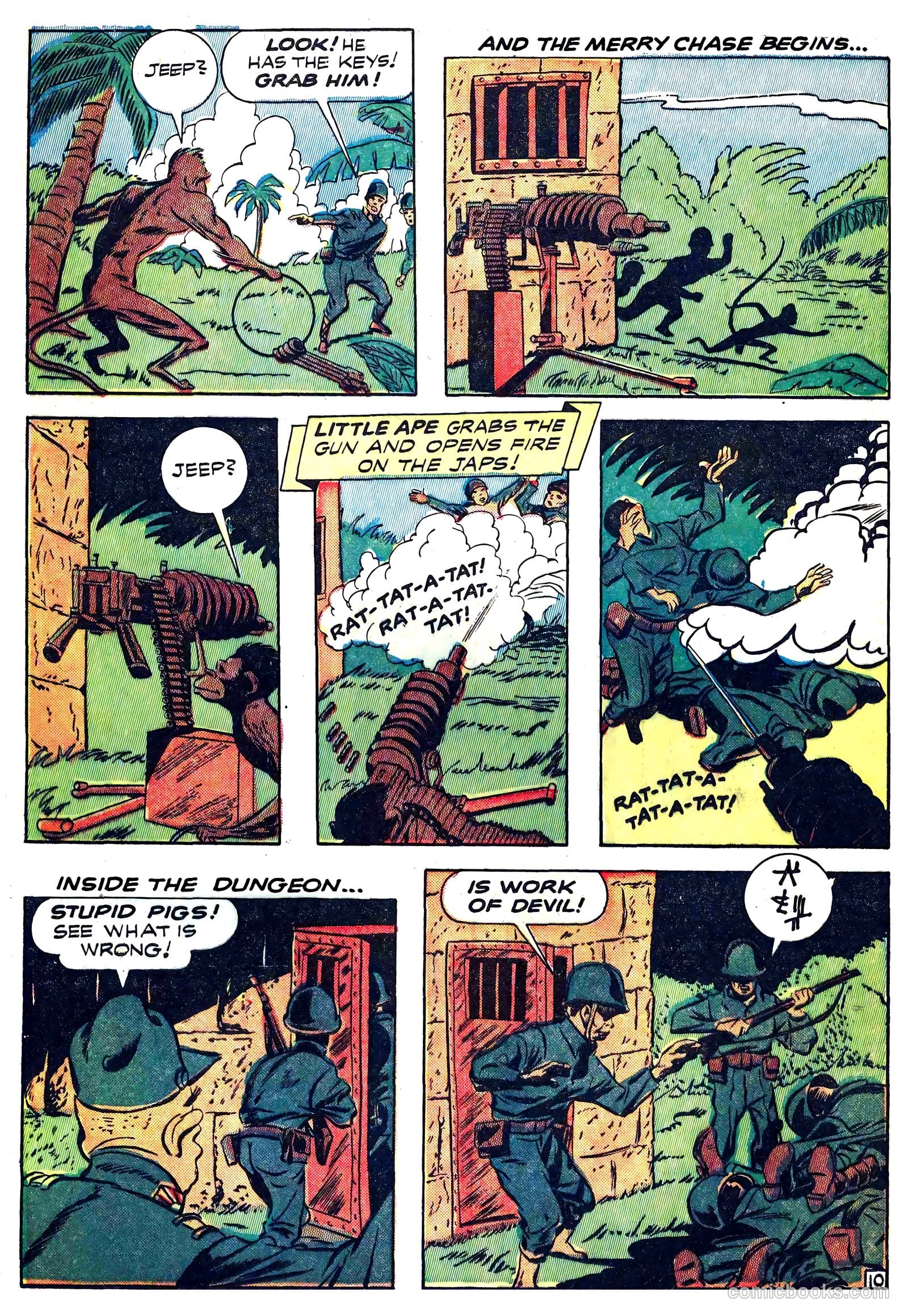 Captain Battle Jr. #2 (1944) — page 22 of 60