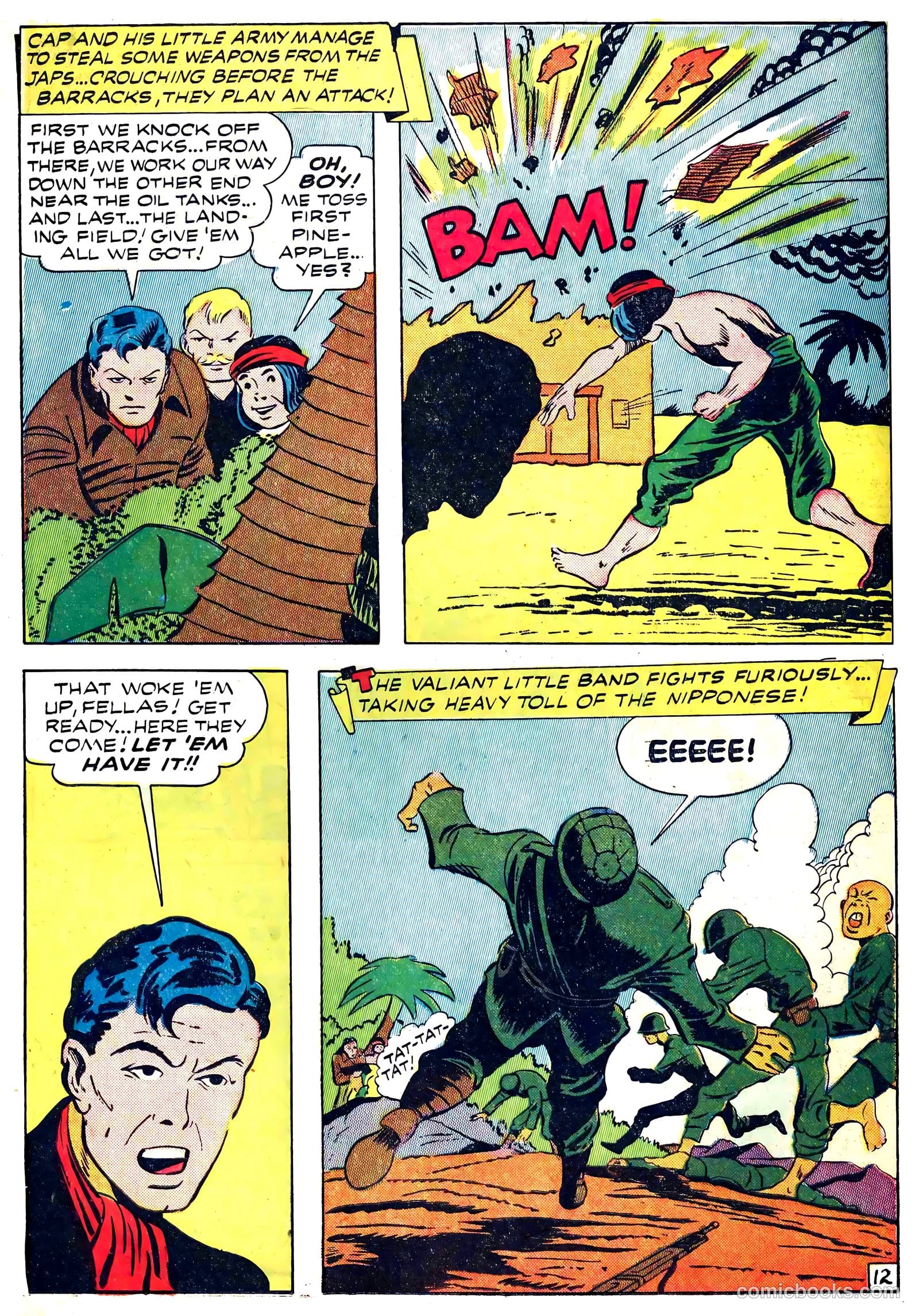 Captain Battle Jr. #2 (1944) — page 24 of 60