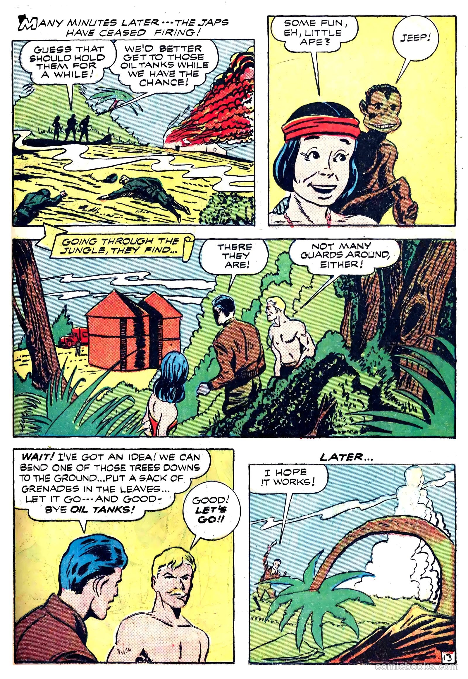 Captain Battle Jr. #2 (1944) — page 25 of 60