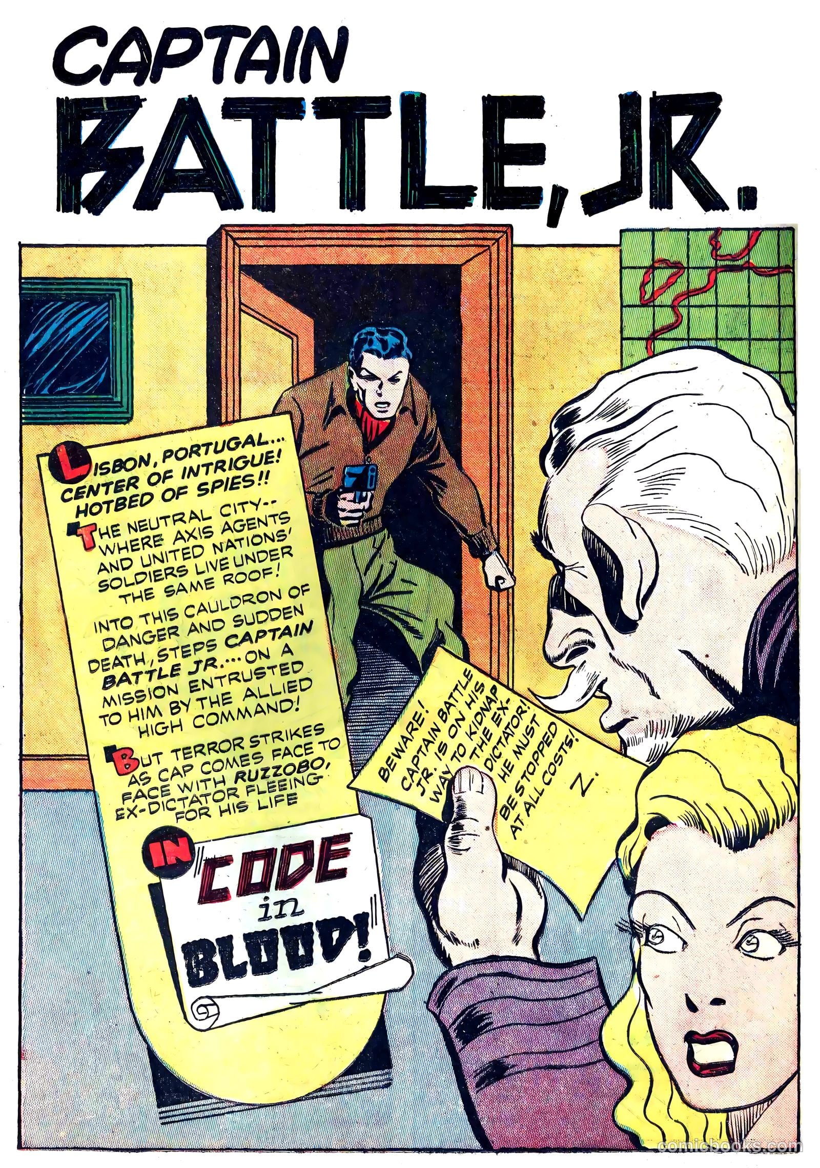Captain Battle Jr. #2 (1944) — page 28 of 60