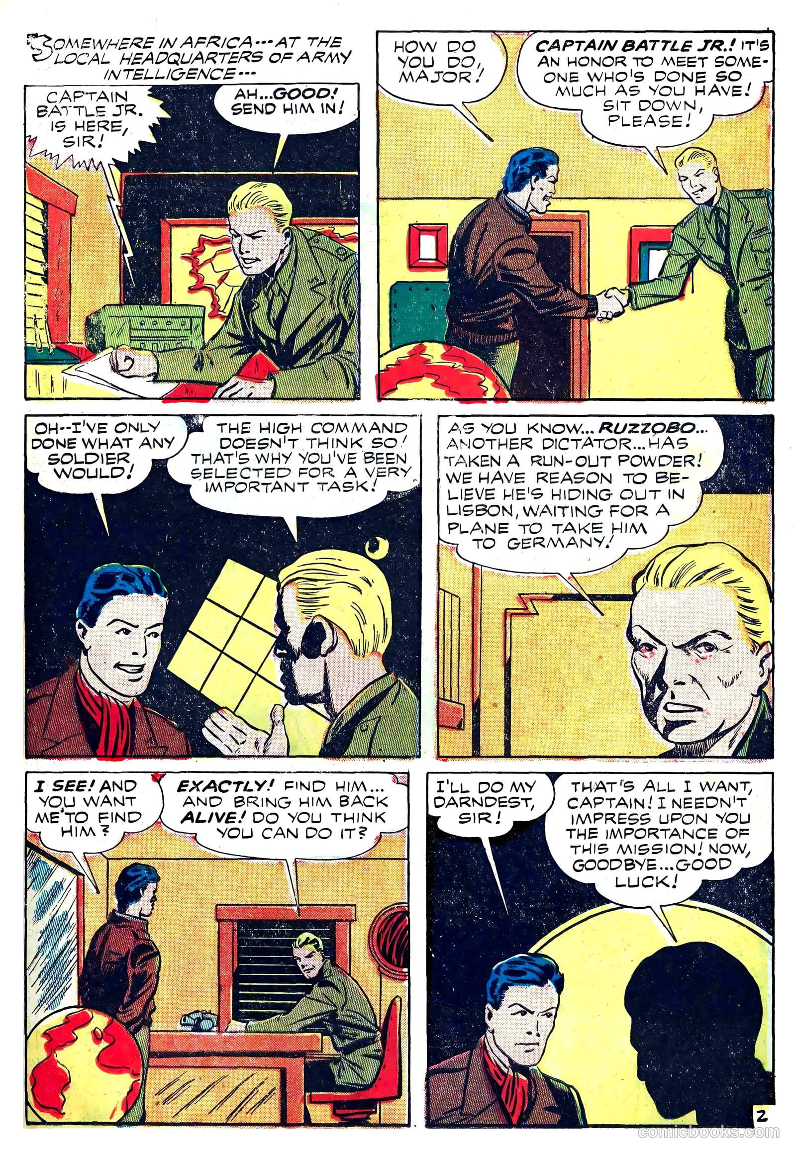 Captain Battle Jr. #2 (1944) — page 29 of 60