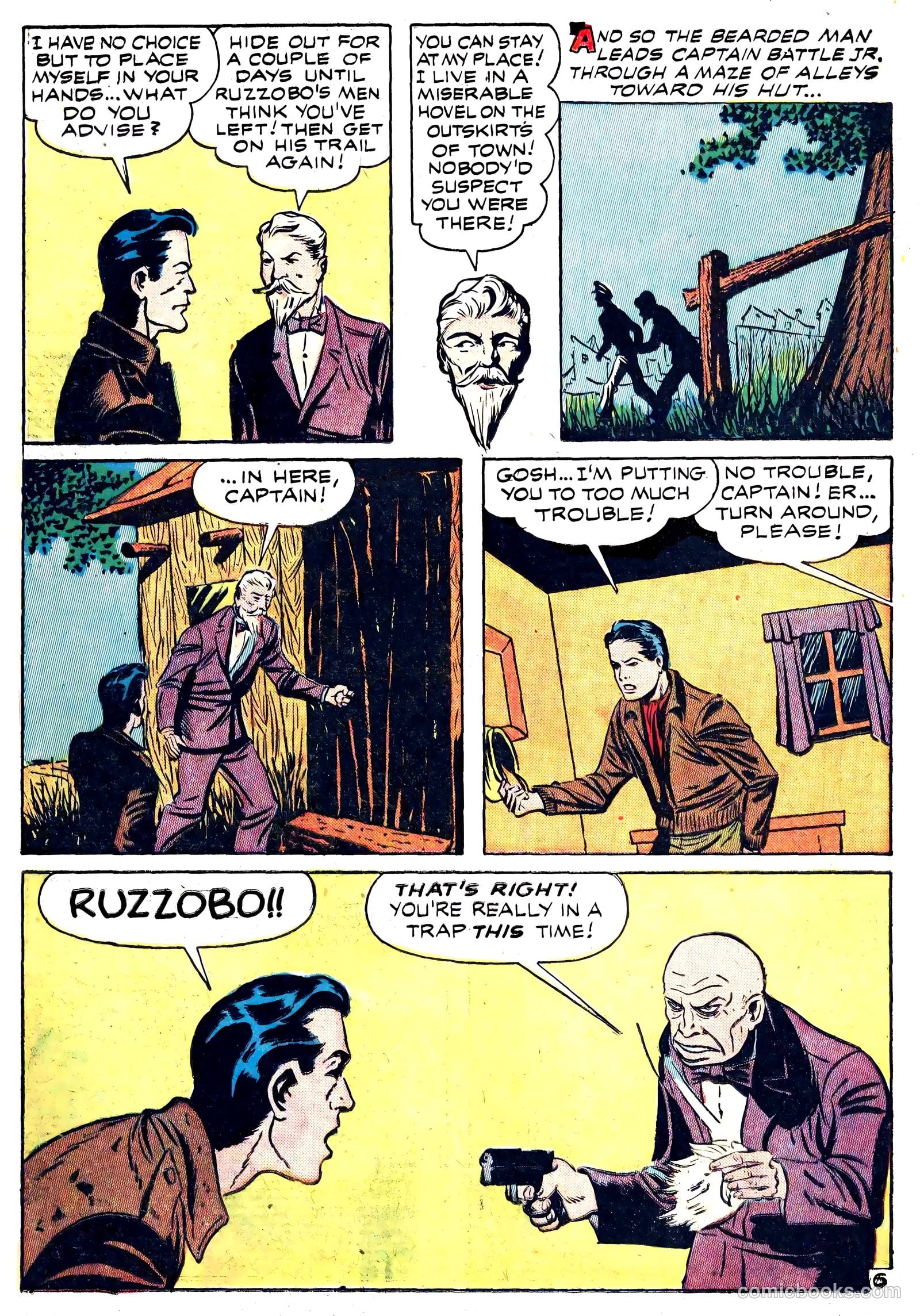 Captain Battle Jr. #2 (1944) — page 33 of 60