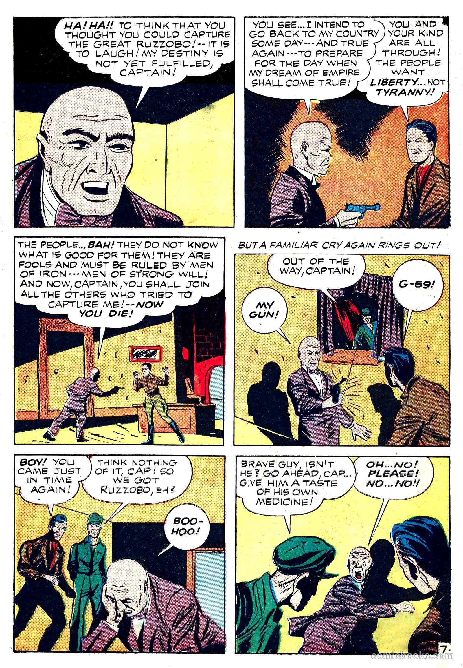 Captain Battle Jr. #2 (1944) — page 34 of 60