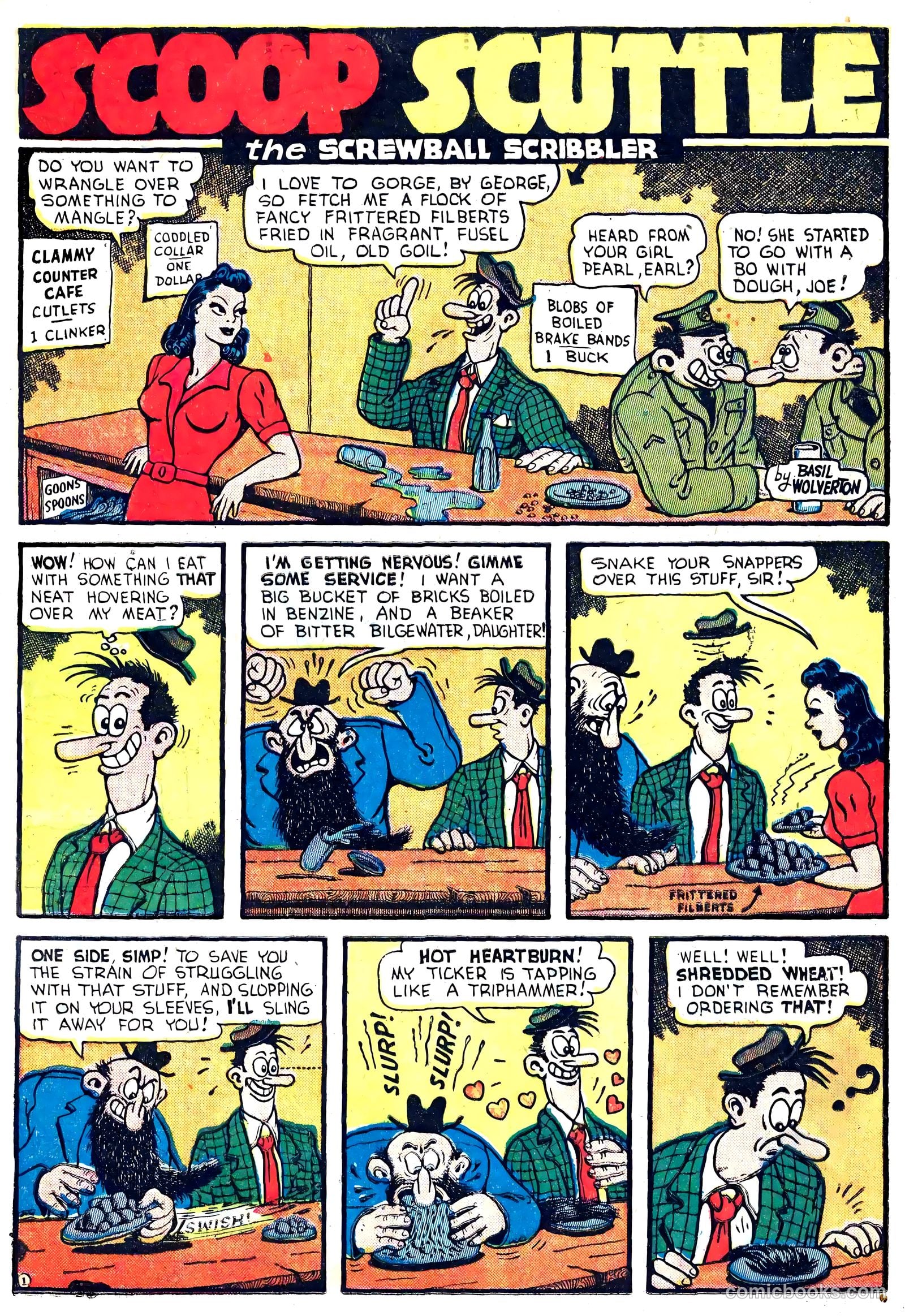 Captain Battle Jr. #2 (1944) — page 36 of 60