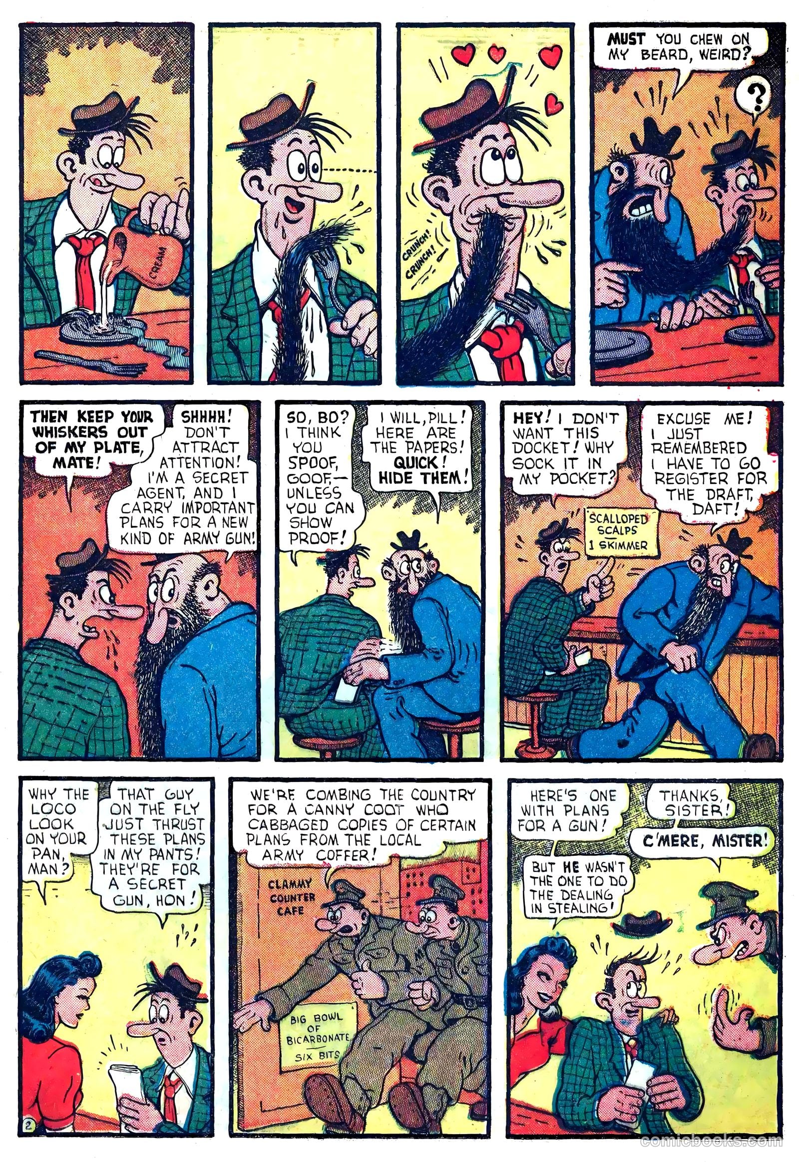 Captain Battle Jr. #2 (1944) — page 37 of 60