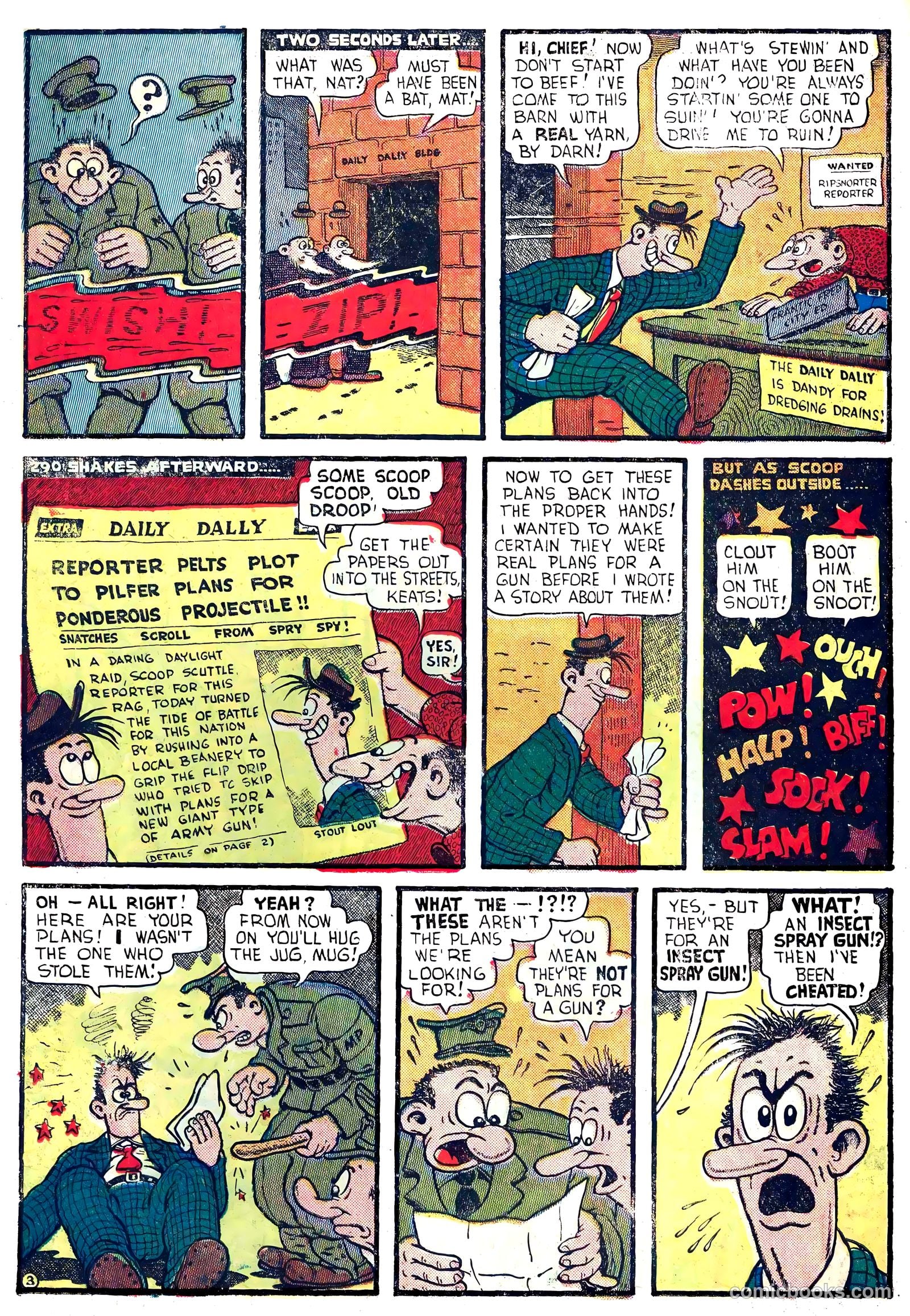 Captain Battle Jr. #2 (1944) — page 38 of 60