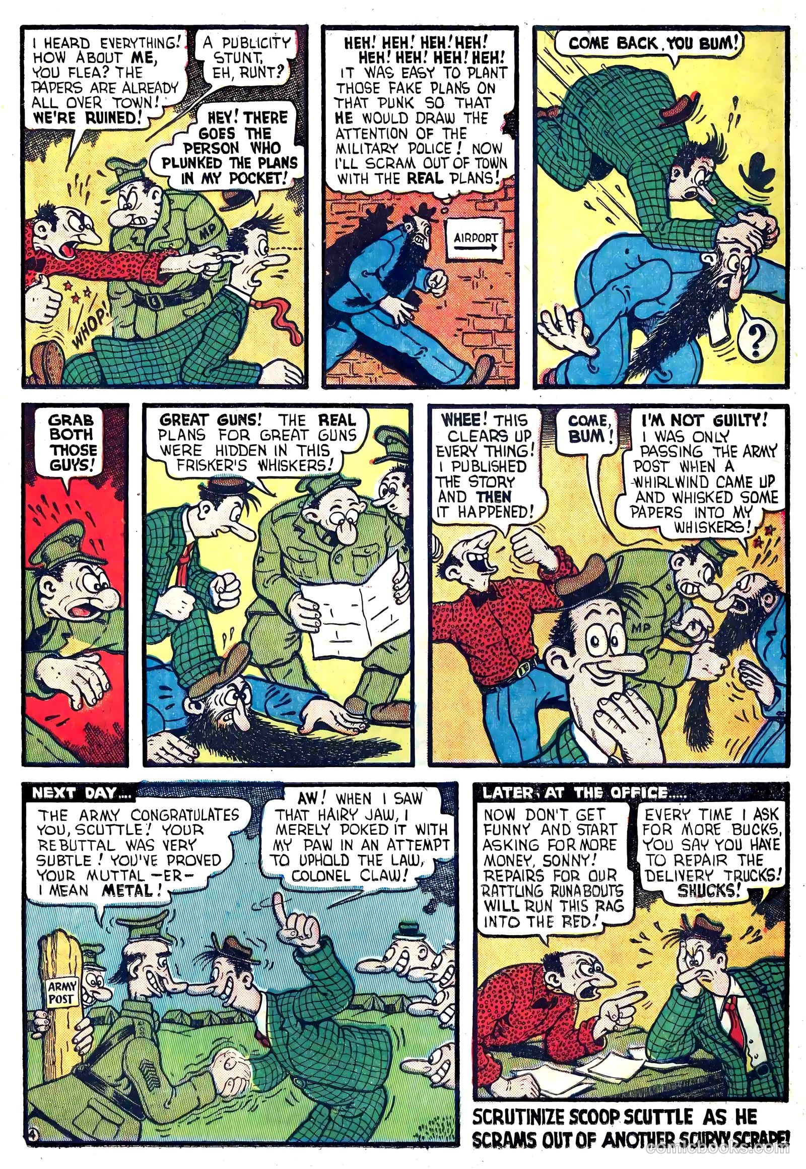 Captain Battle Jr. #2 (1944) — page 39 of 60