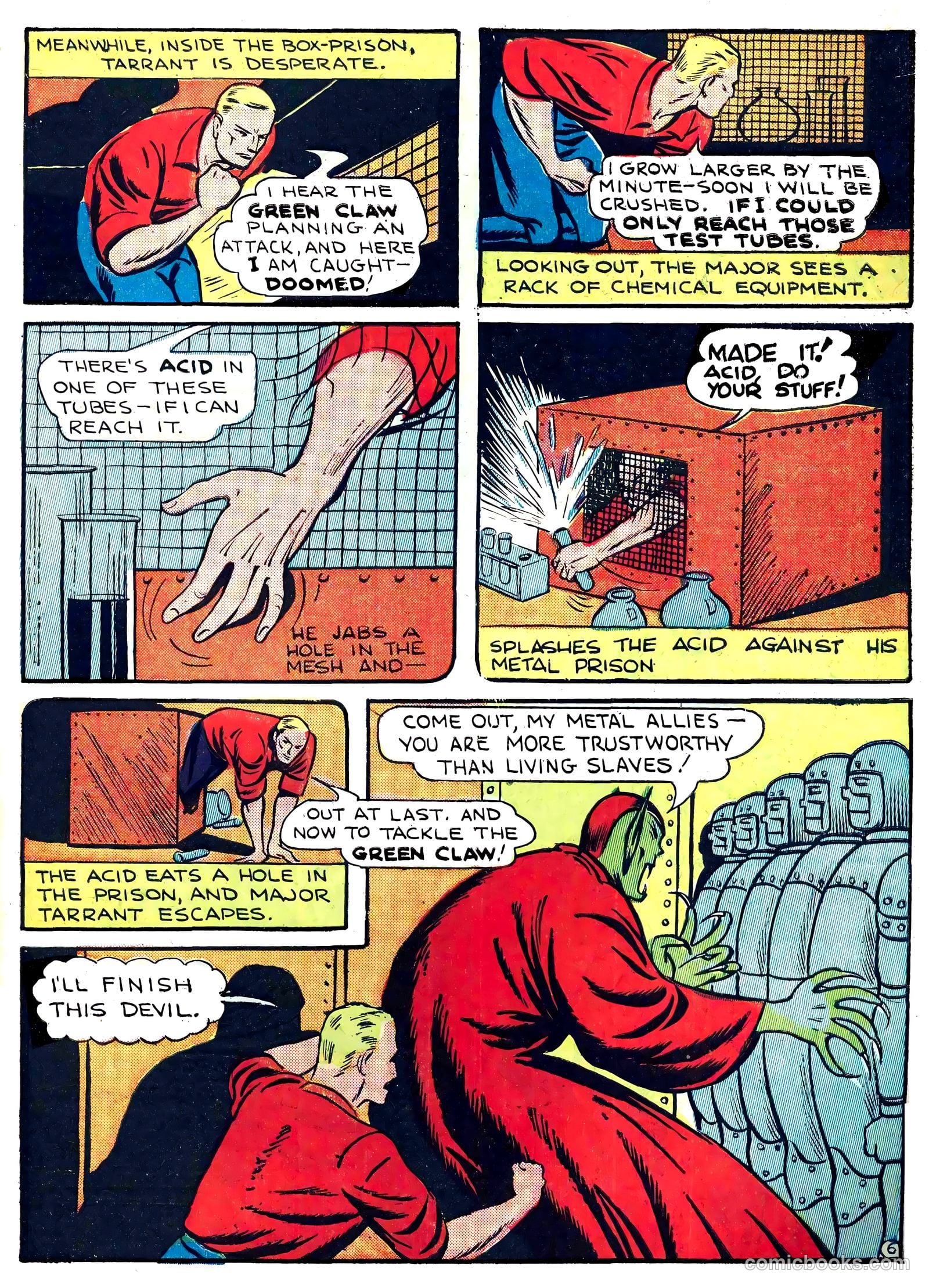 Captain Battle Jr. #2 (1944) — page 47 of 60