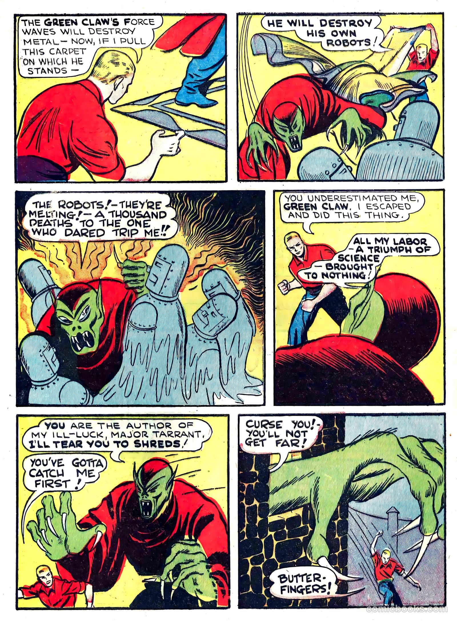 Captain Battle Jr. #2 (1944) — page 48 of 60