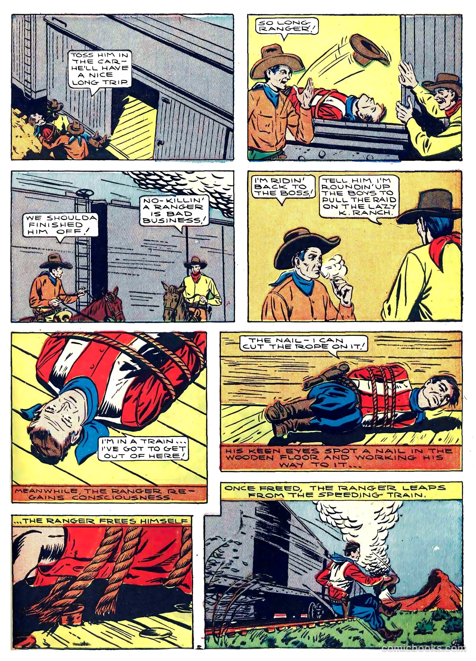 Captain Battle Jr. #2 (1944) — page 53 of 60