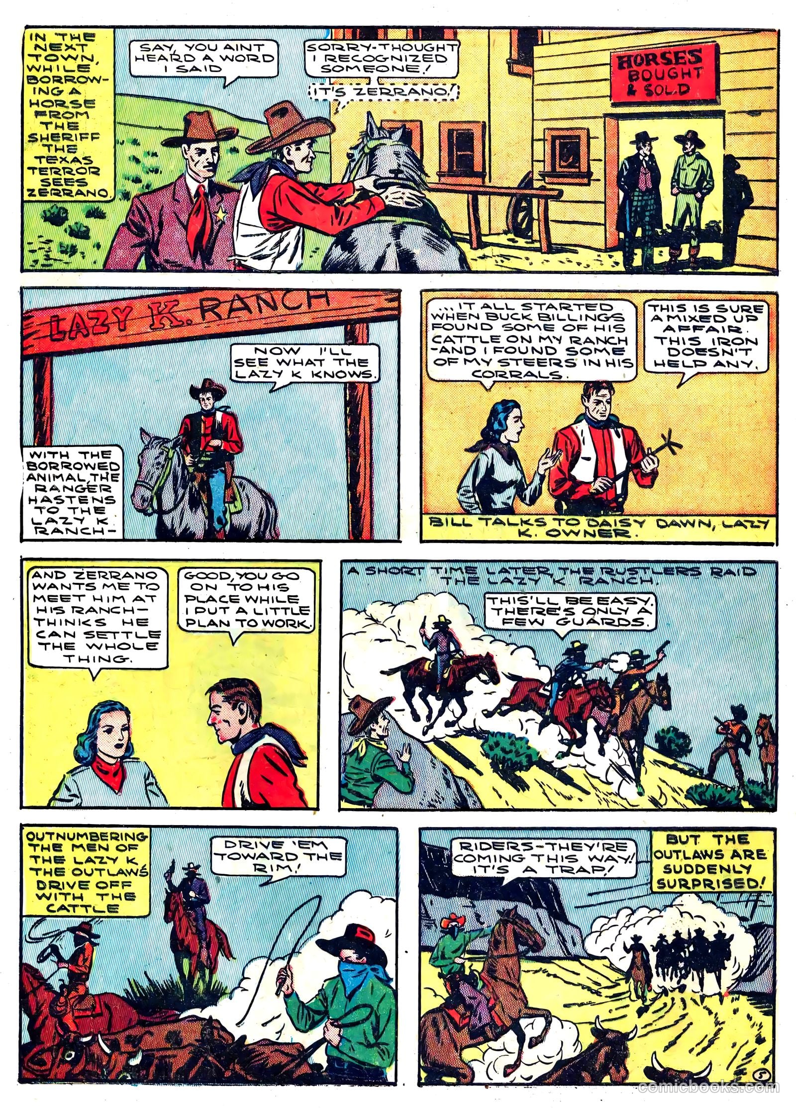 Captain Battle Jr. #2 (1944) — page 54 of 60