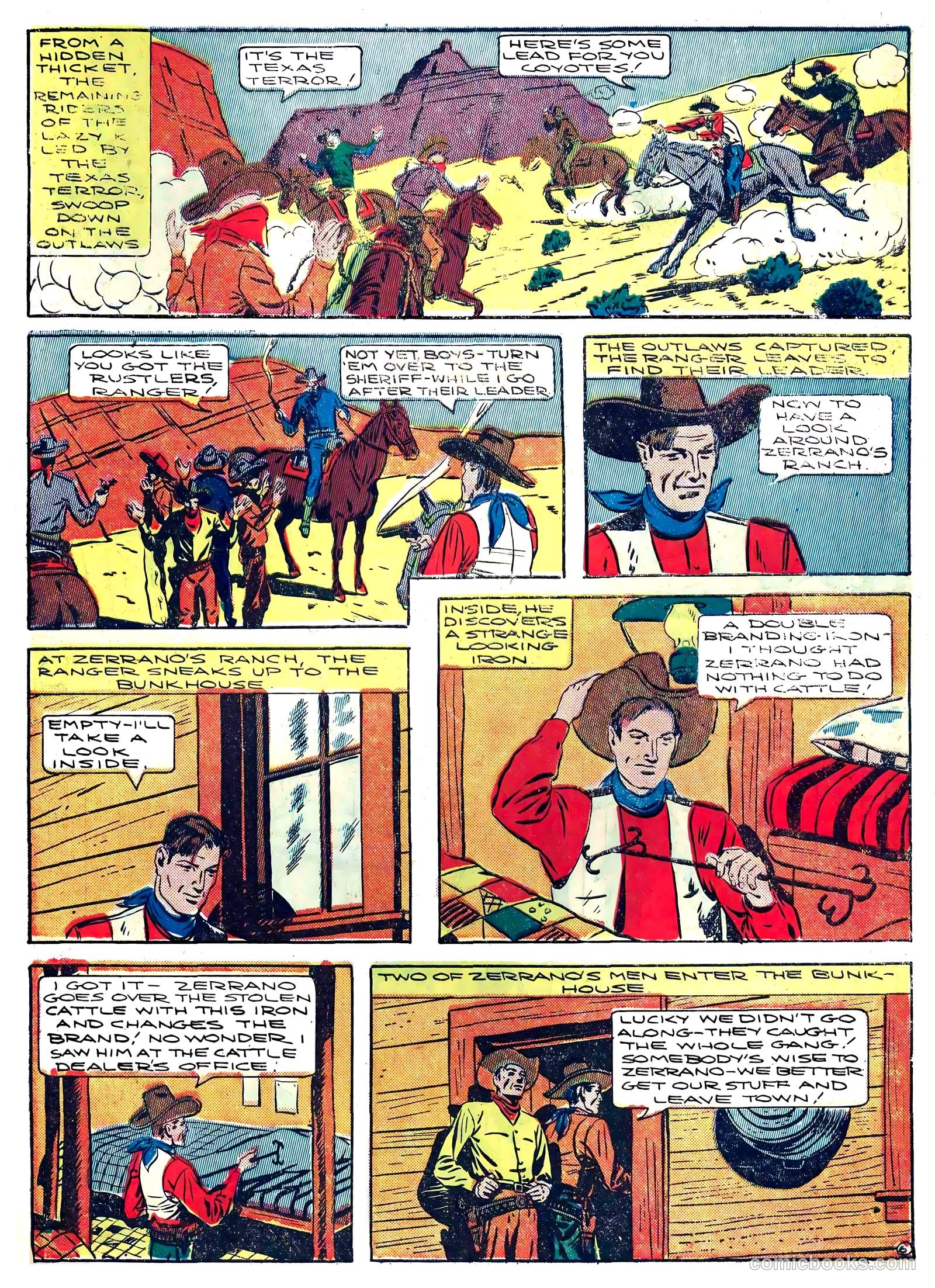 Captain Battle Jr. #2 (1944) — page 55 of 60