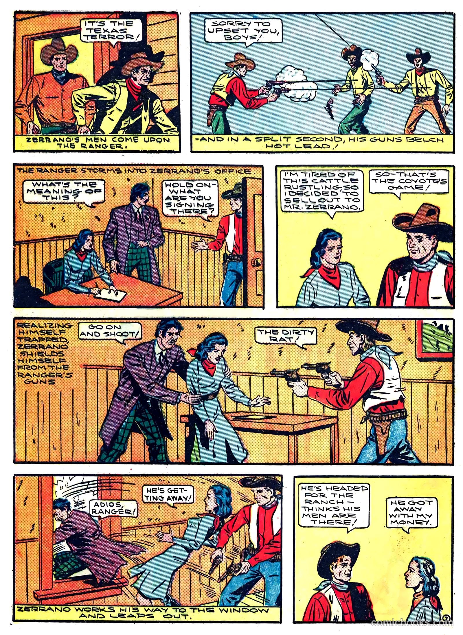 Captain Battle Jr. #2 (1944) — page 56 of 60