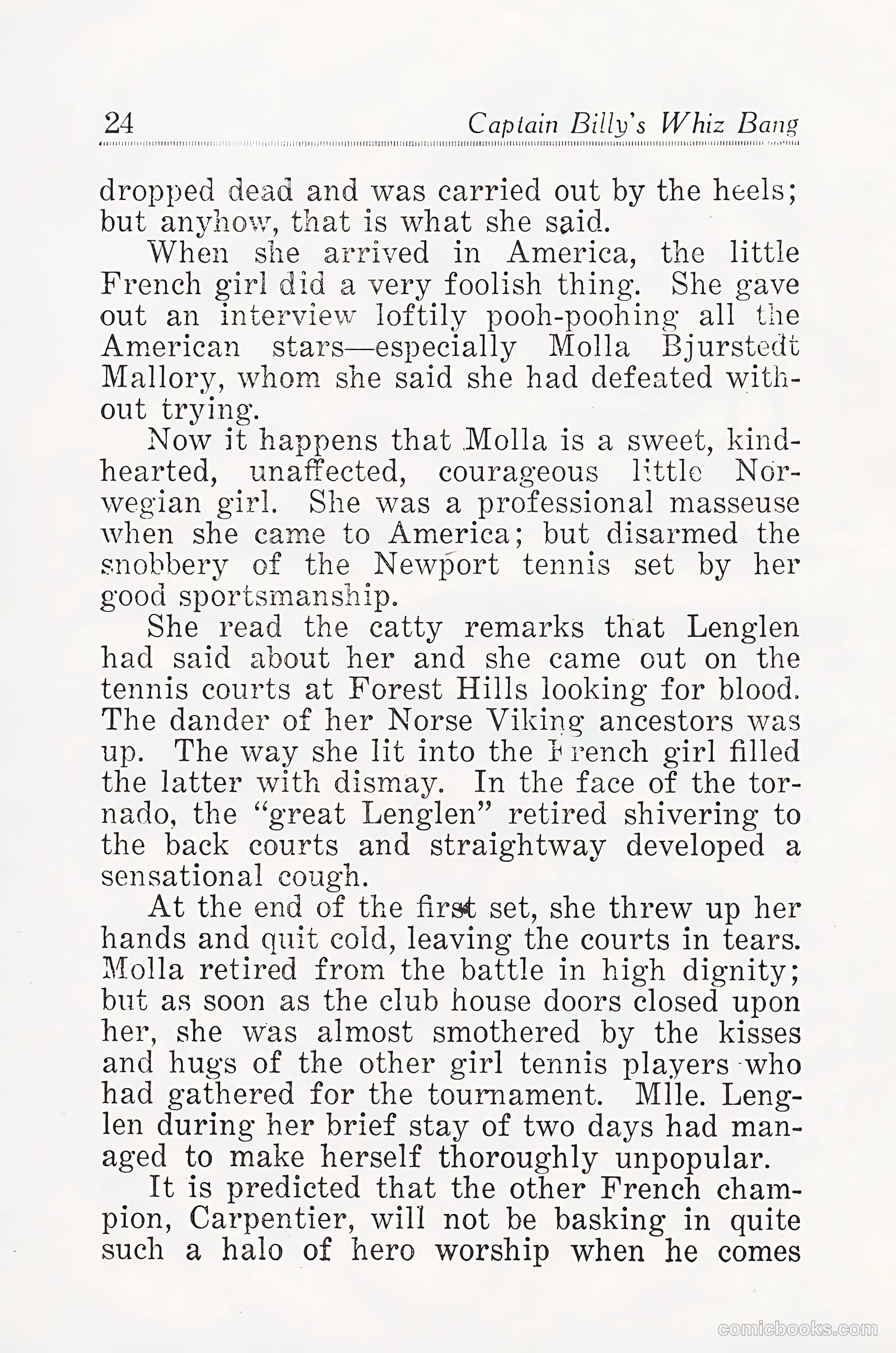 Captain Billy's Whiz Bang #25 (1921) — page 26 of 68