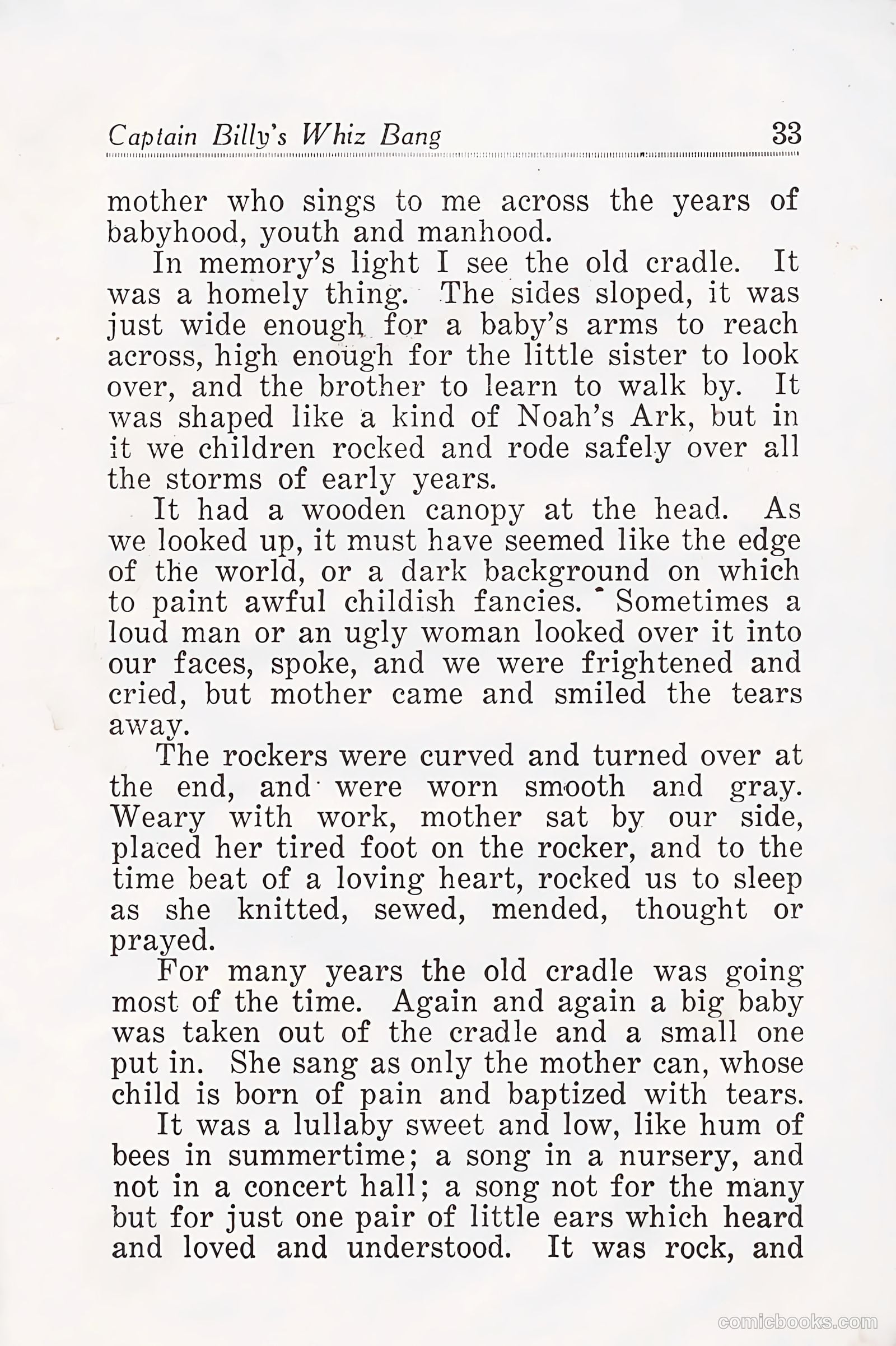 Captain Billy's Whiz Bang #25 (1921) — page 35 of 68