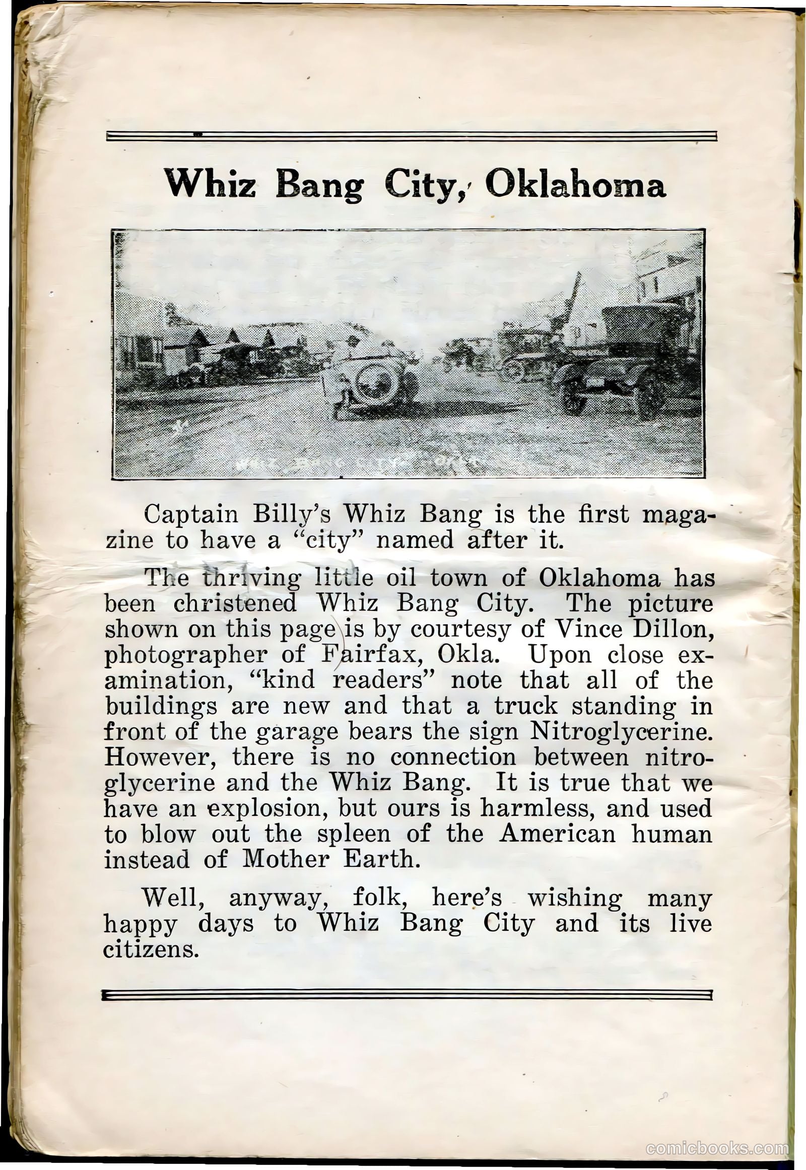 Captain Billy's Whiz Bang #29 (1922) — page 66 of 68