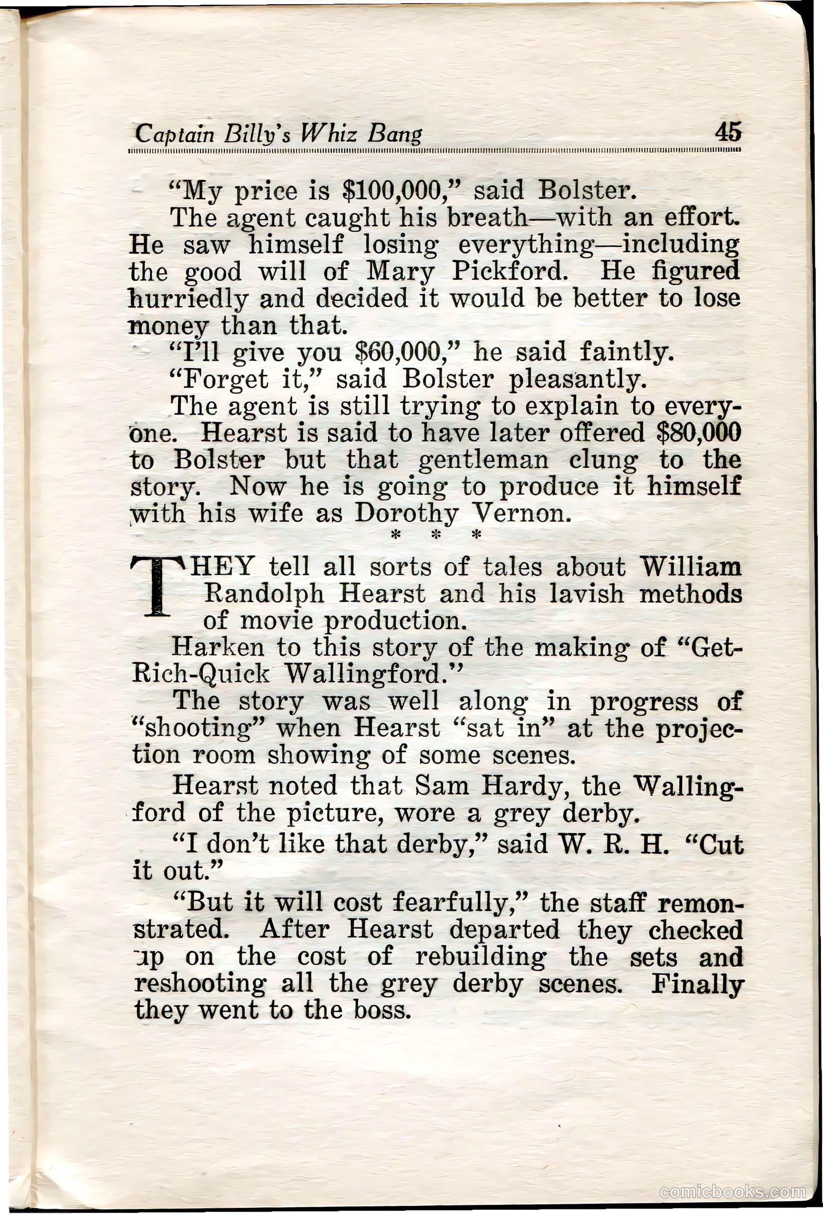 Captain Billy's Whiz Bang #36 (1922) — page 47 of 67