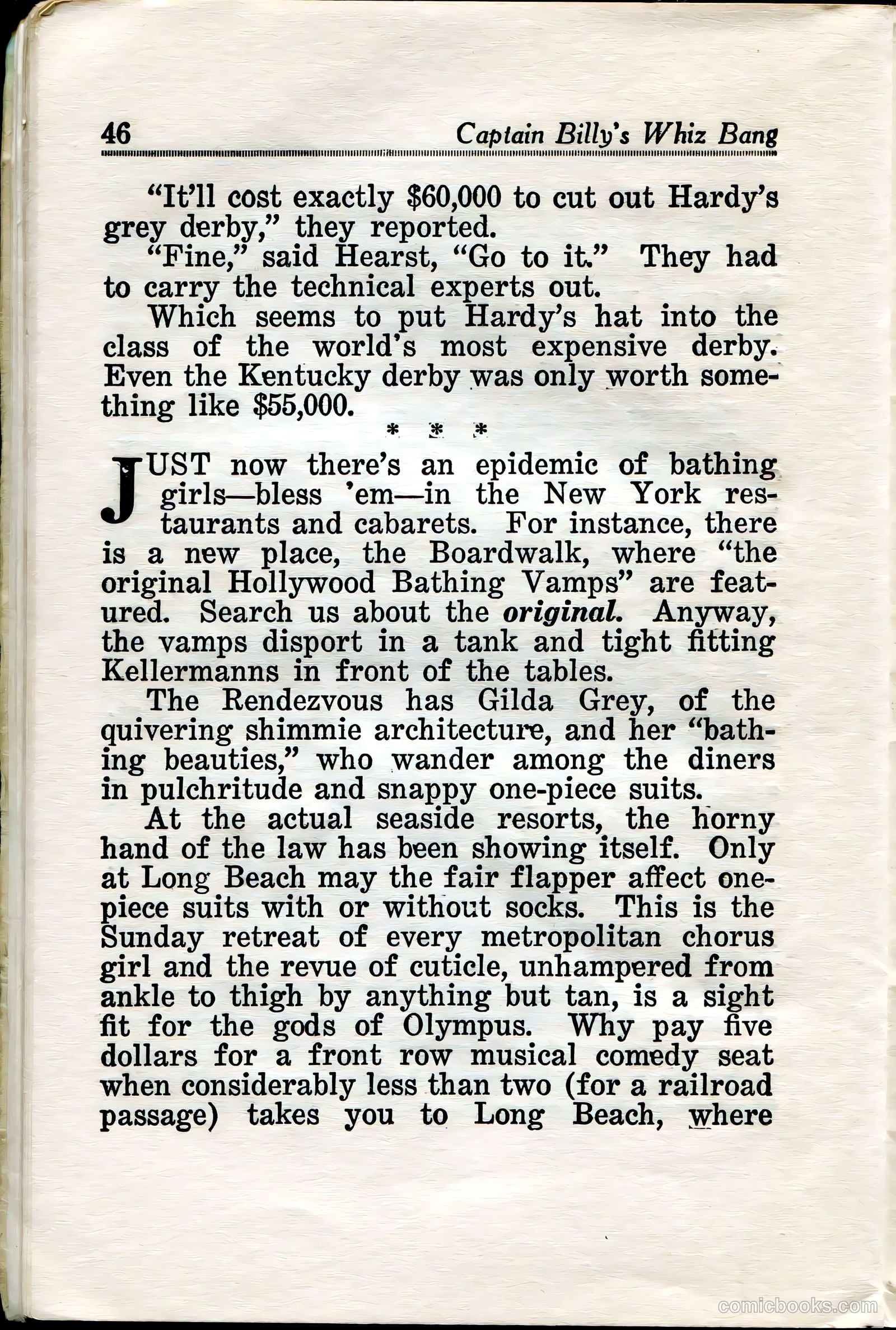 Captain Billy's Whiz Bang #36 (1922) — page 48 of 67