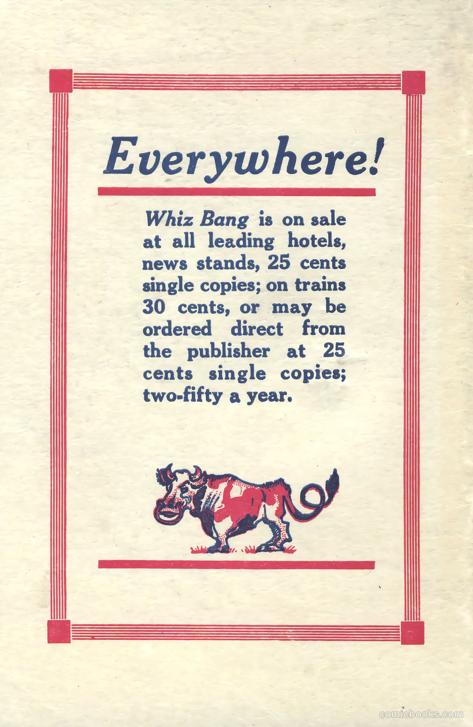 Captain Billy's Whiz Bang #44 (1923) — page 68 of 68