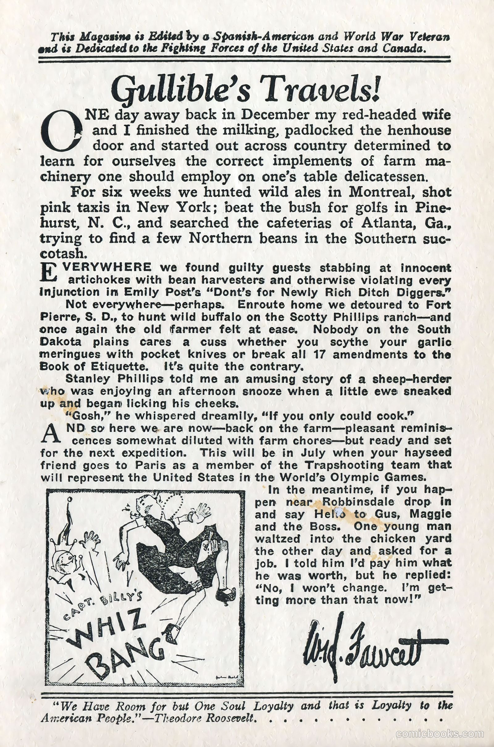 Captain Billy's Whiz Bang #57 (1924) — page 3 of 71