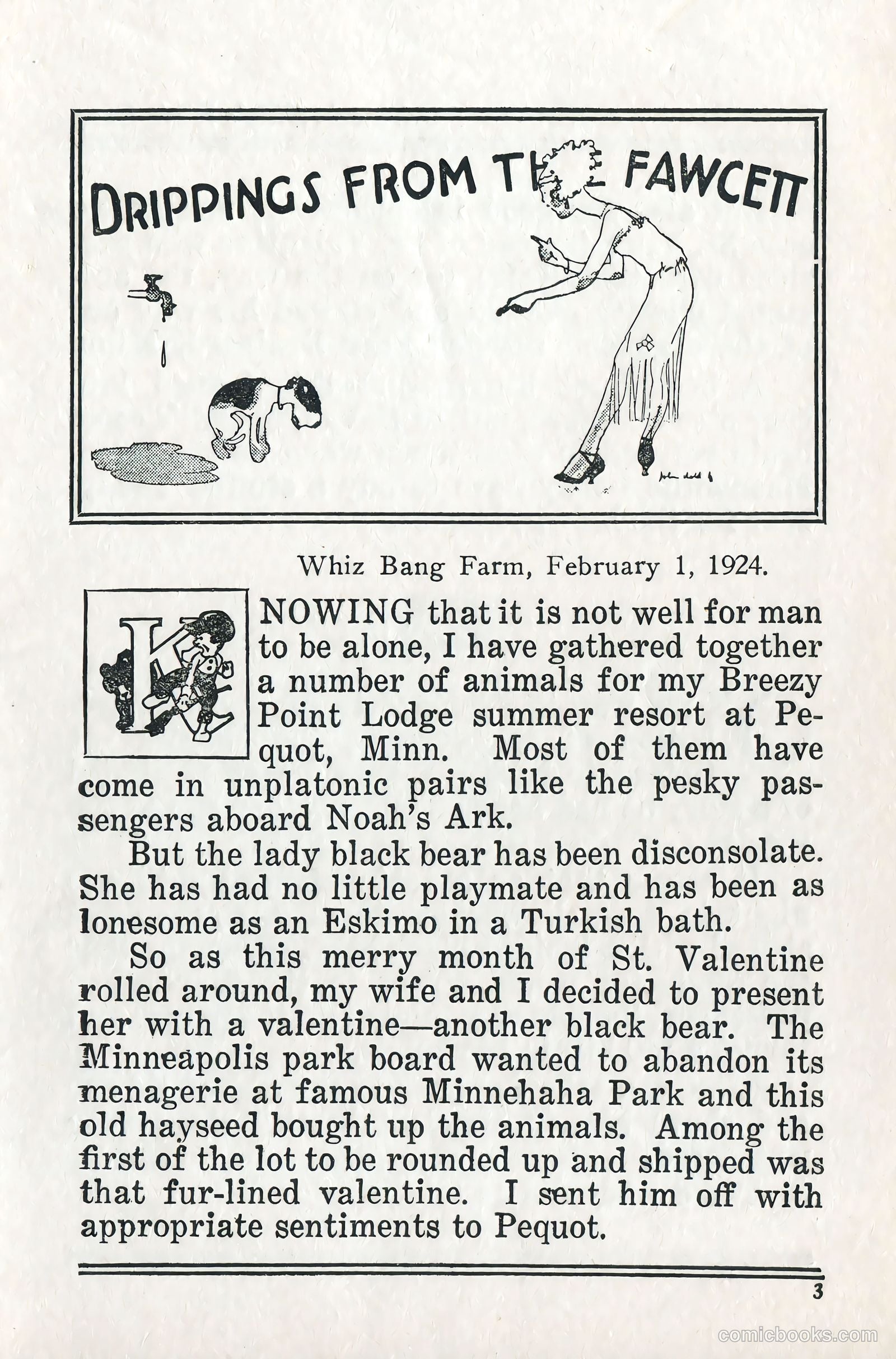Captain Billy's Whiz Bang #57 (1924) — page 5 of 71