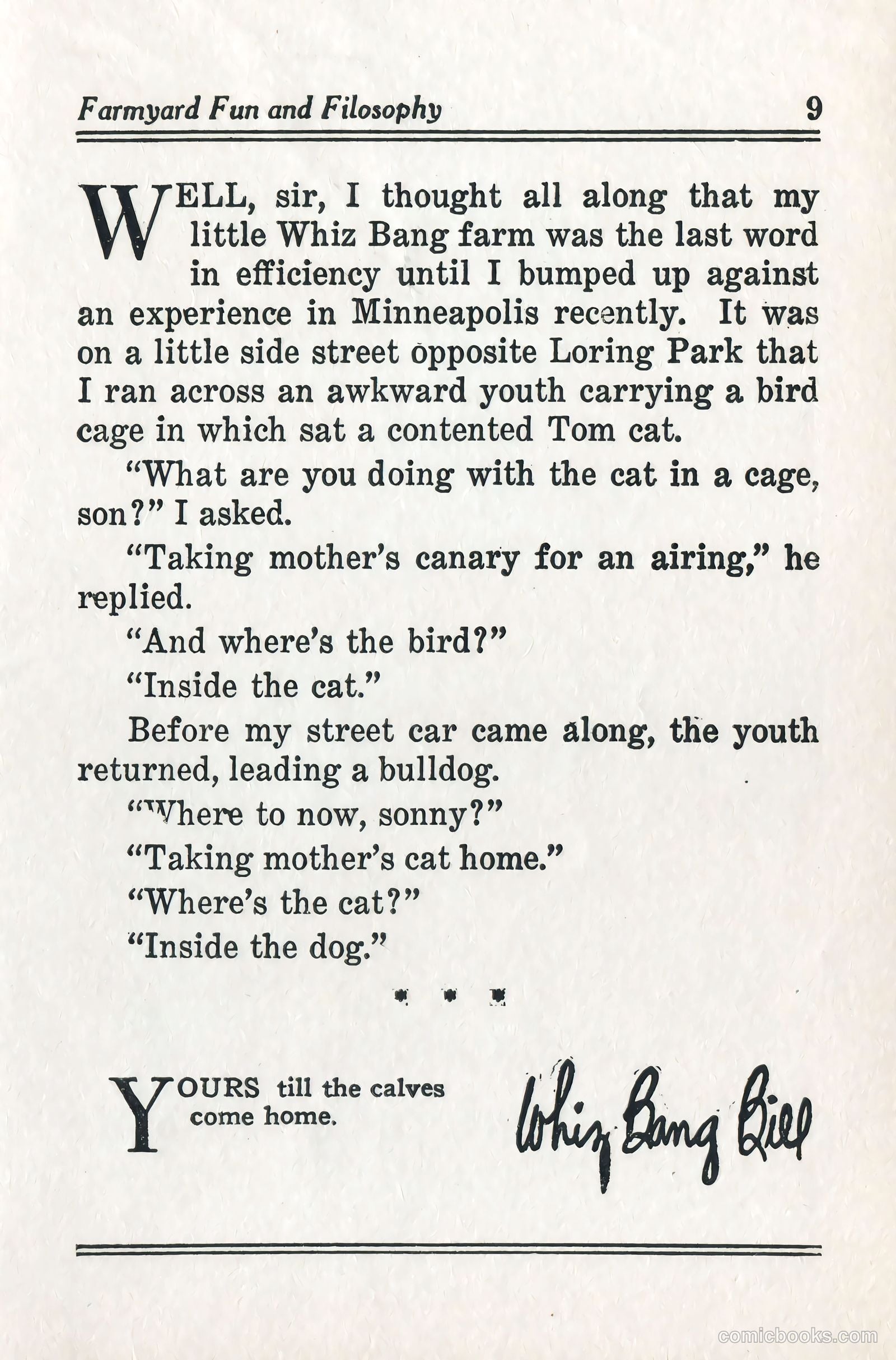 Captain Billy's Whiz Bang #57 (1924) — page 11 of 71