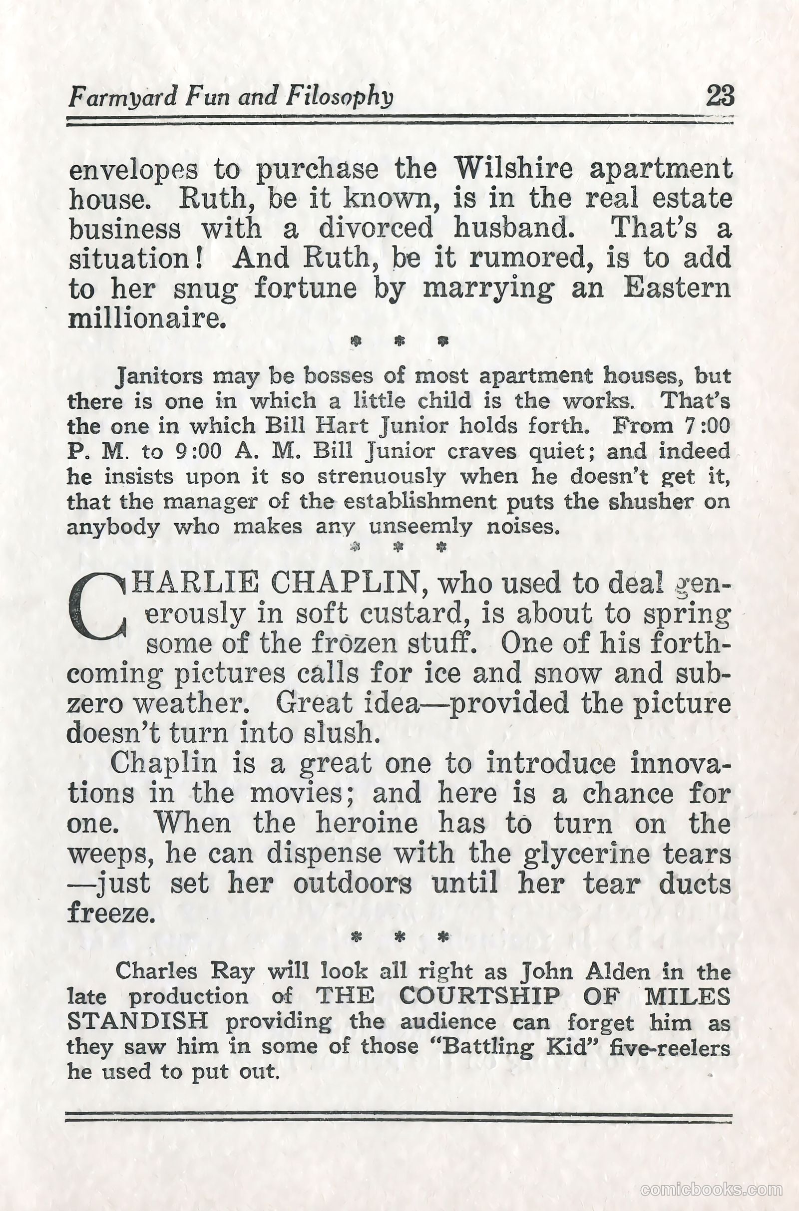 Captain Billy's Whiz Bang #57 (1924) — page 25 of 71
