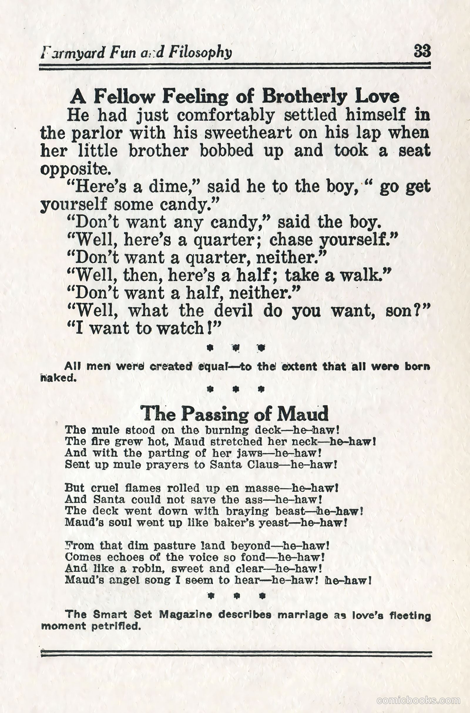 Captain Billy's Whiz Bang #57 (1924) — page 35 of 71