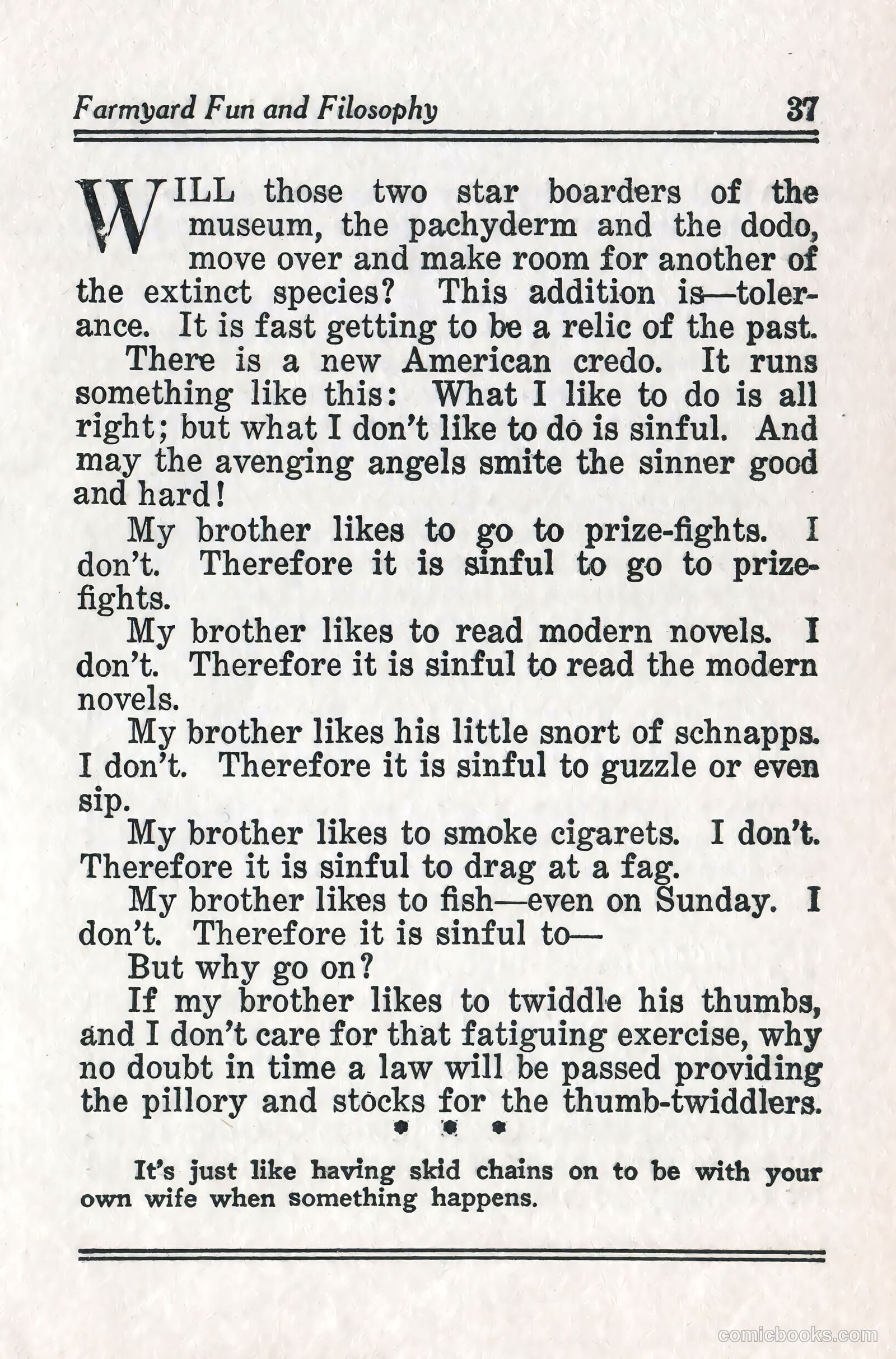 Captain Billy's Whiz Bang #57 (1924) — page 42 of 71