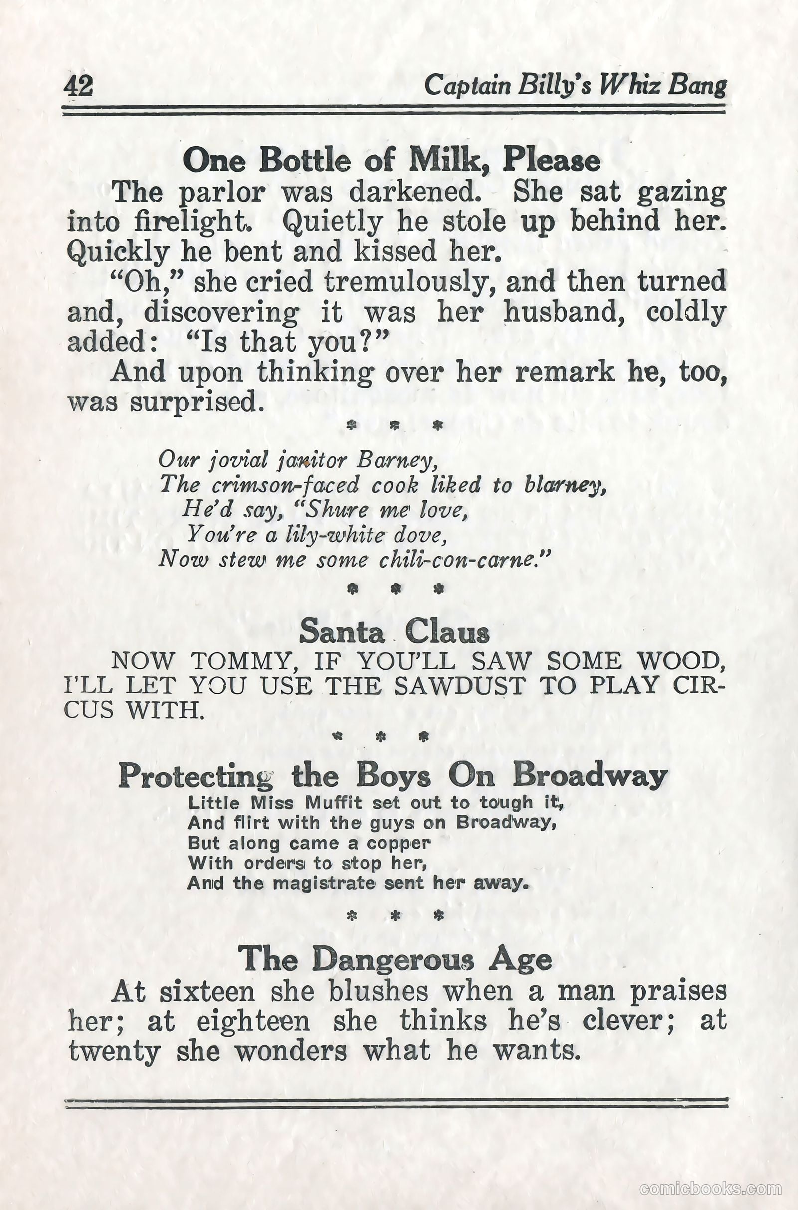 Captain Billy's Whiz Bang #57 (1924) — page 47 of 71