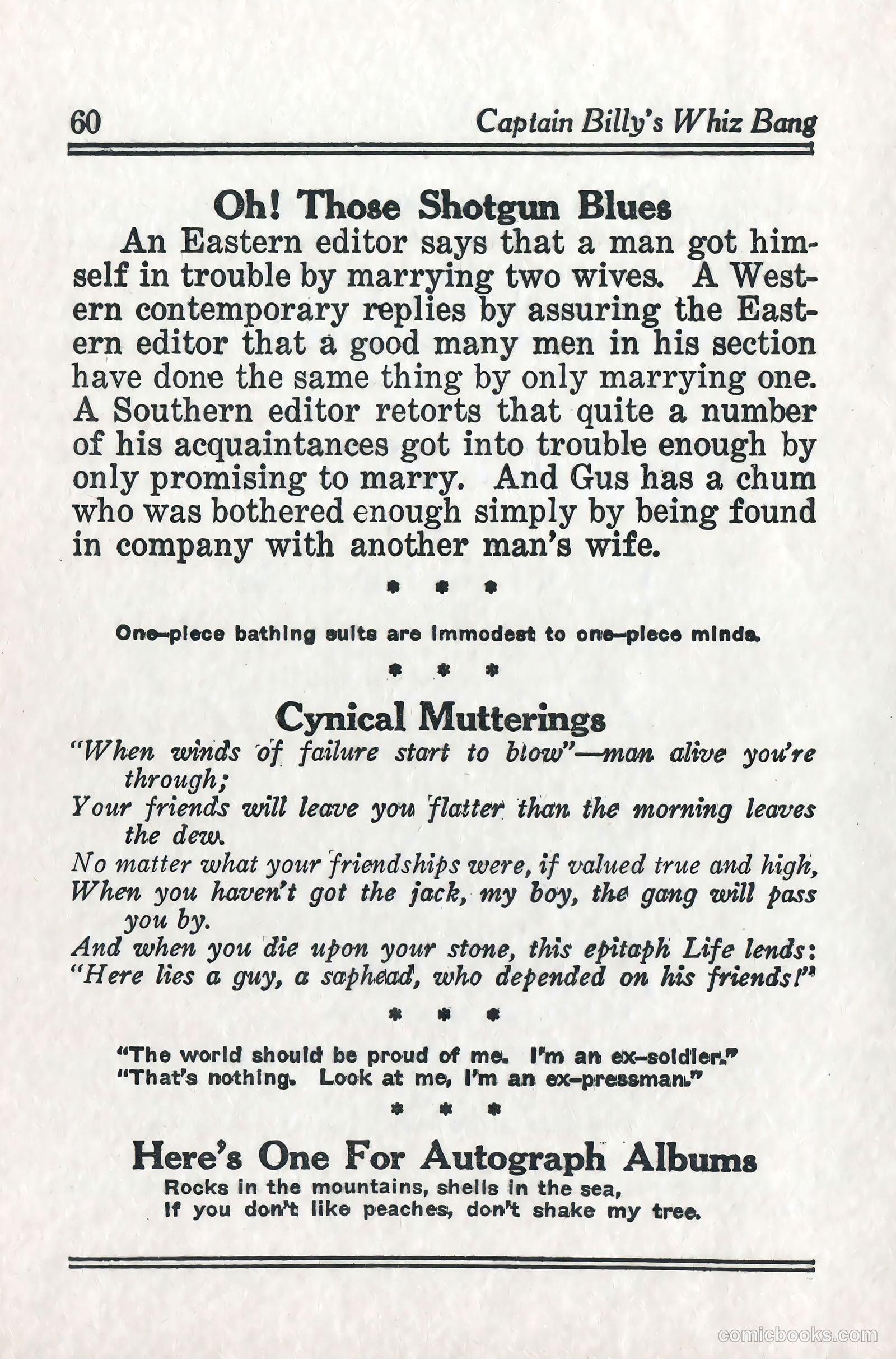 Captain Billy's Whiz Bang #57 (1924) — page 65 of 71