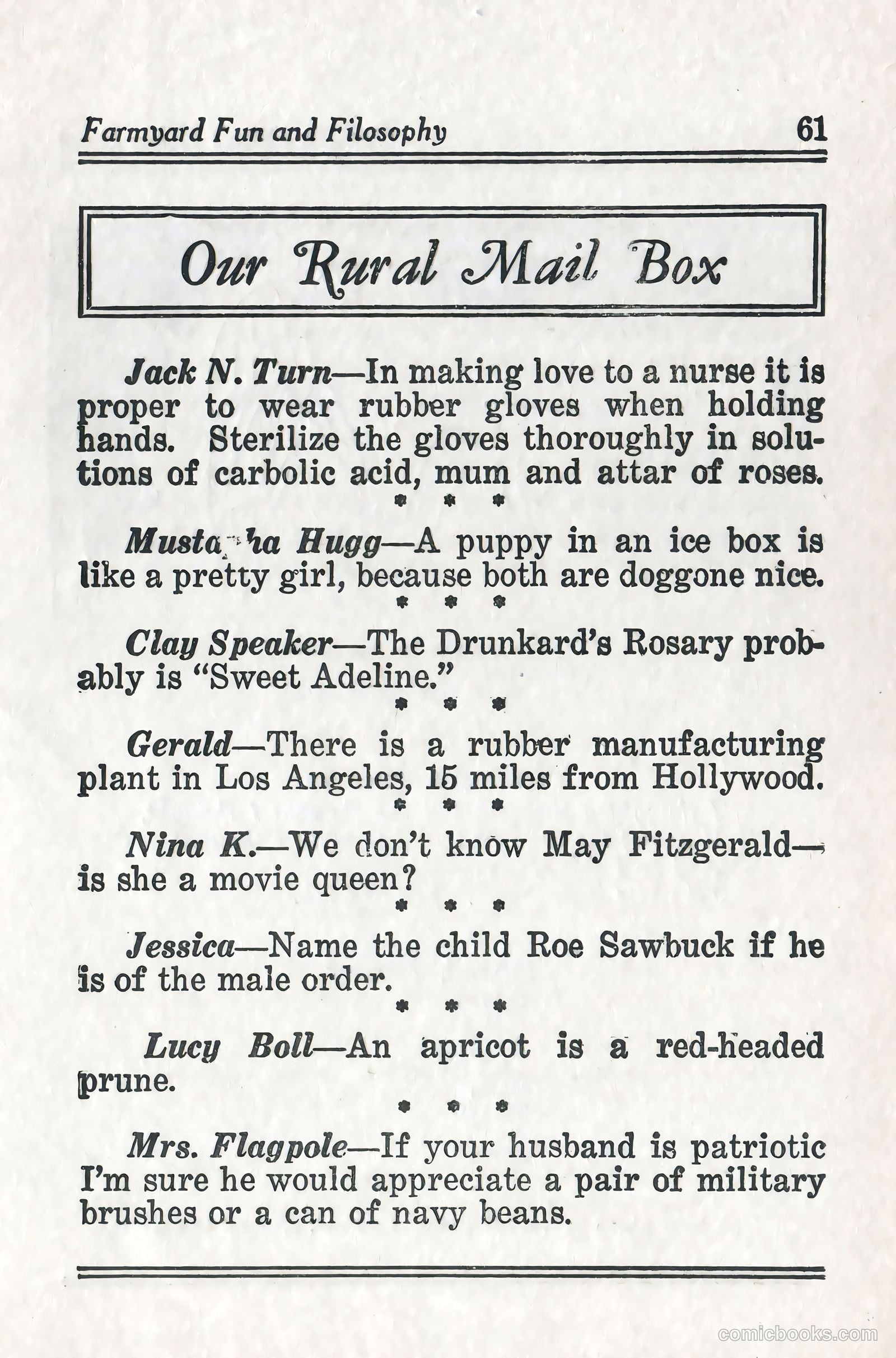 Captain Billy's Whiz Bang #57 (1924) — page 66 of 71