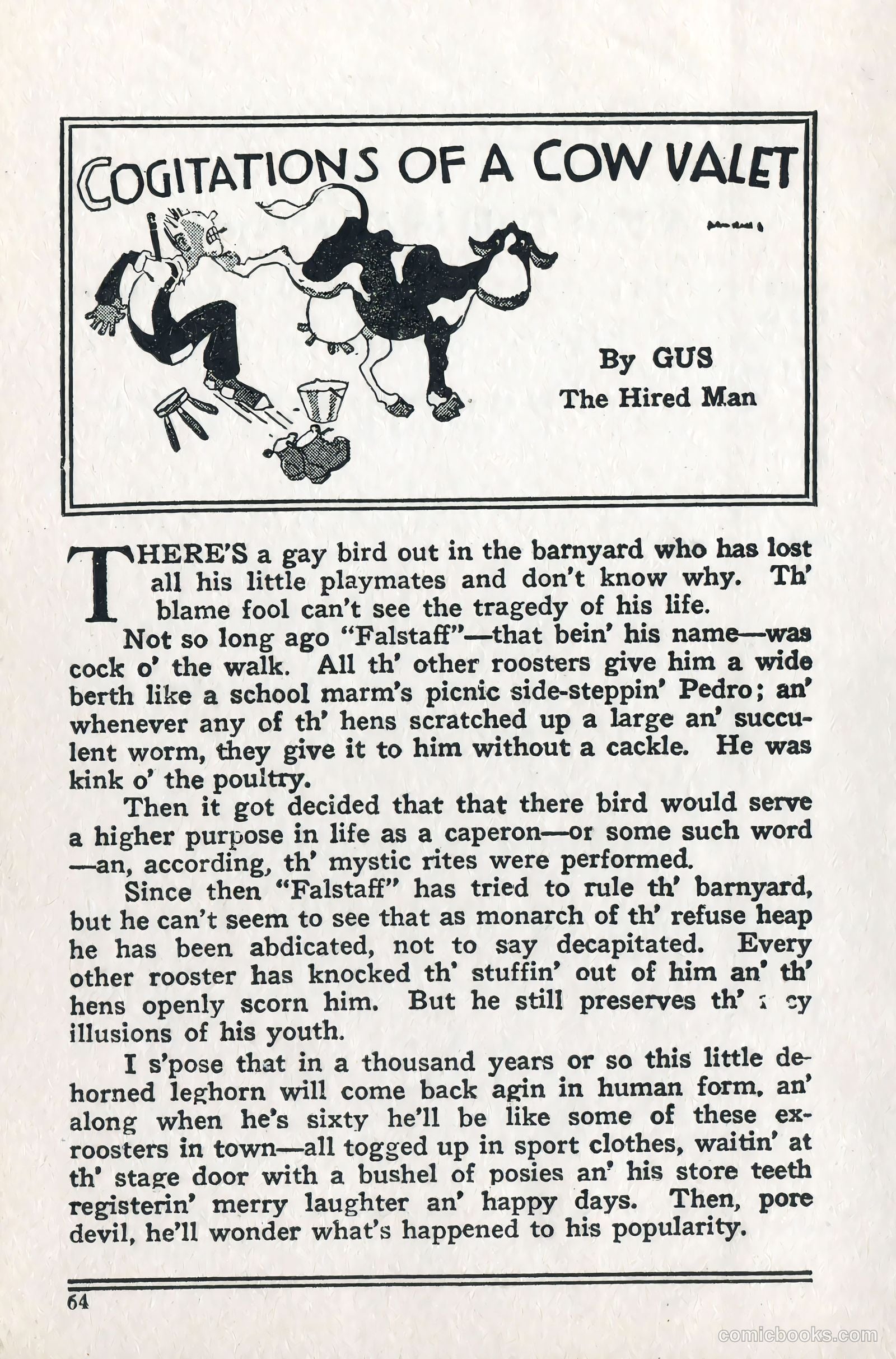 Captain Billy's Whiz Bang #57 (1924) — page 69 of 71