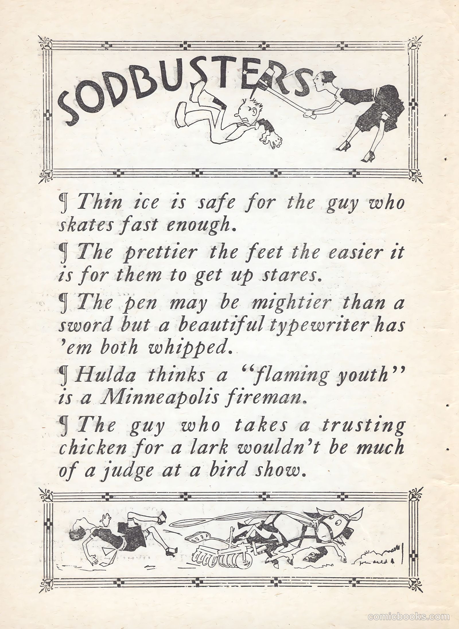 Captain Billy's Whiz Bang #67 (1924) — page 4 of 71