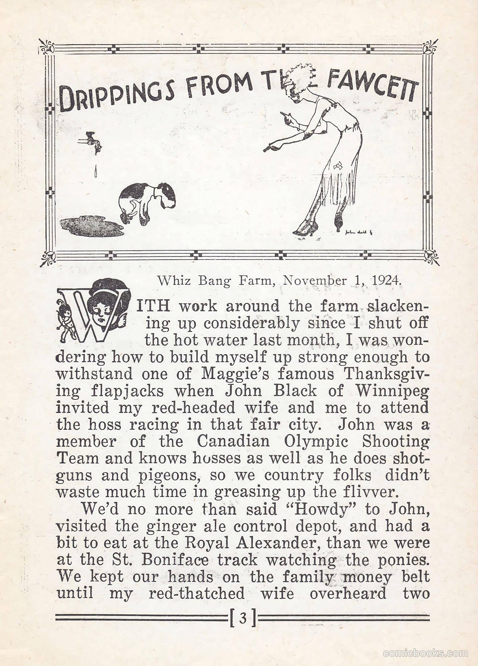 Captain Billy's Whiz Bang #67 (1924) — page 5 of 71