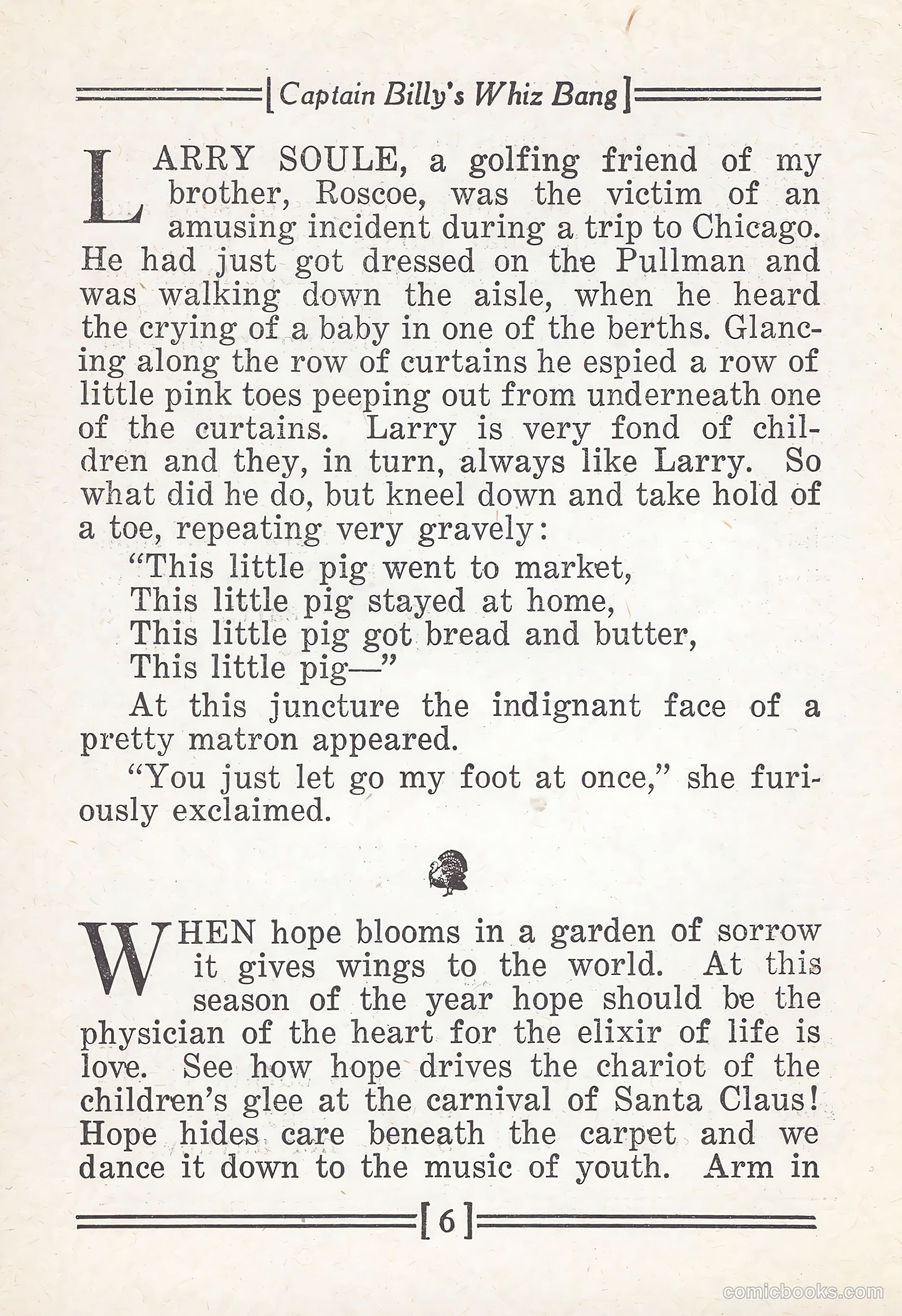 Captain Billy's Whiz Bang #67 (1924) — page 8 of 71