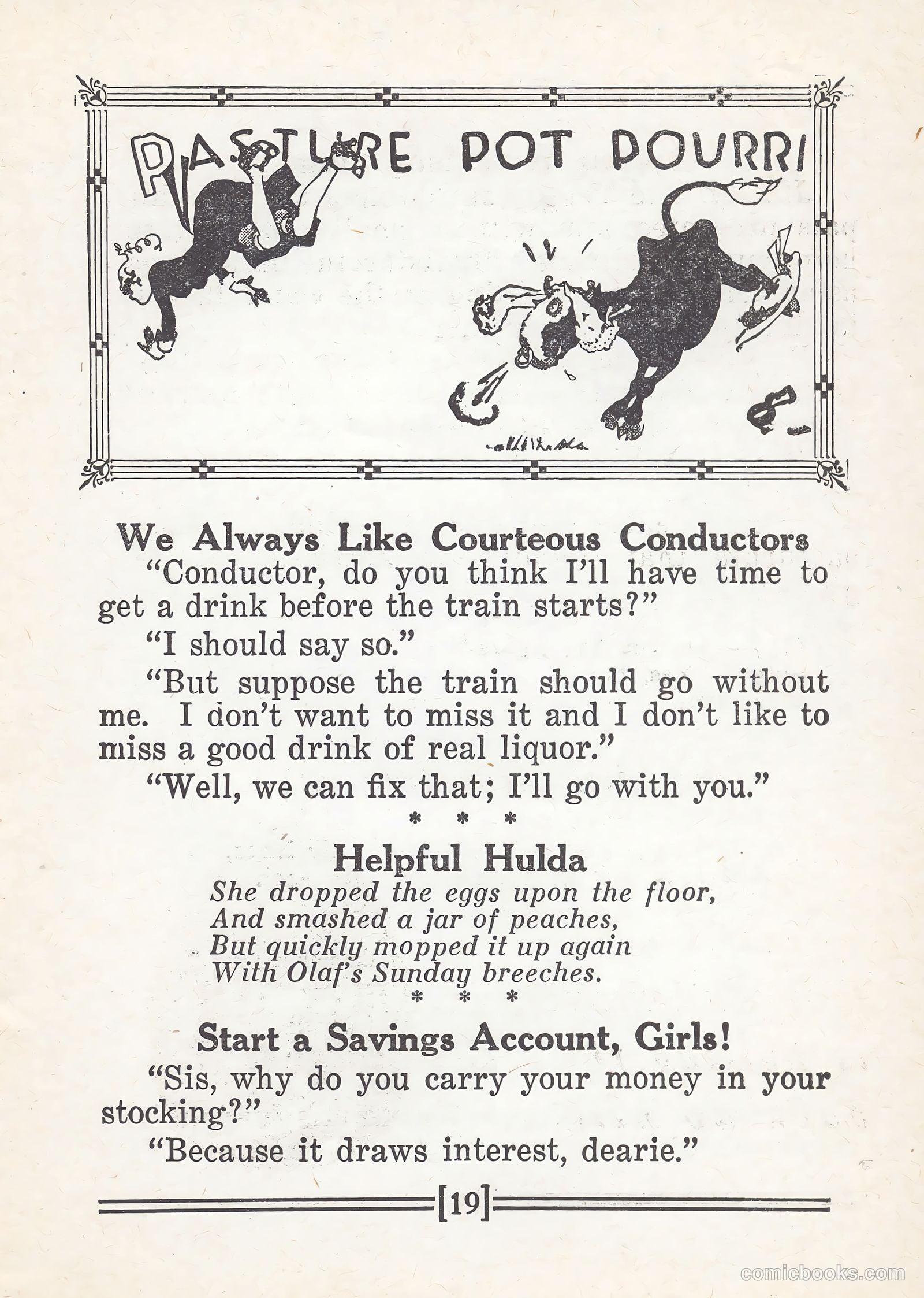 Captain Billy's Whiz Bang #67 (1924) — page 21 of 71