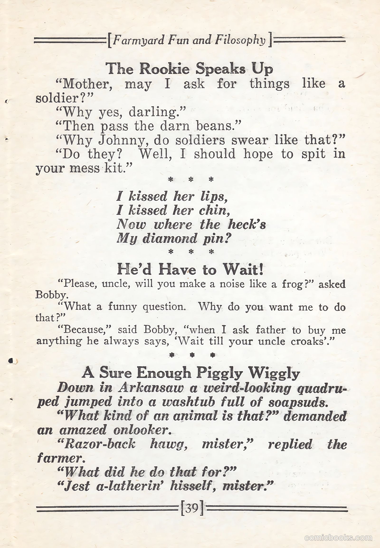 Captain Billy's Whiz Bang #67 (1924) — page 44 of 71