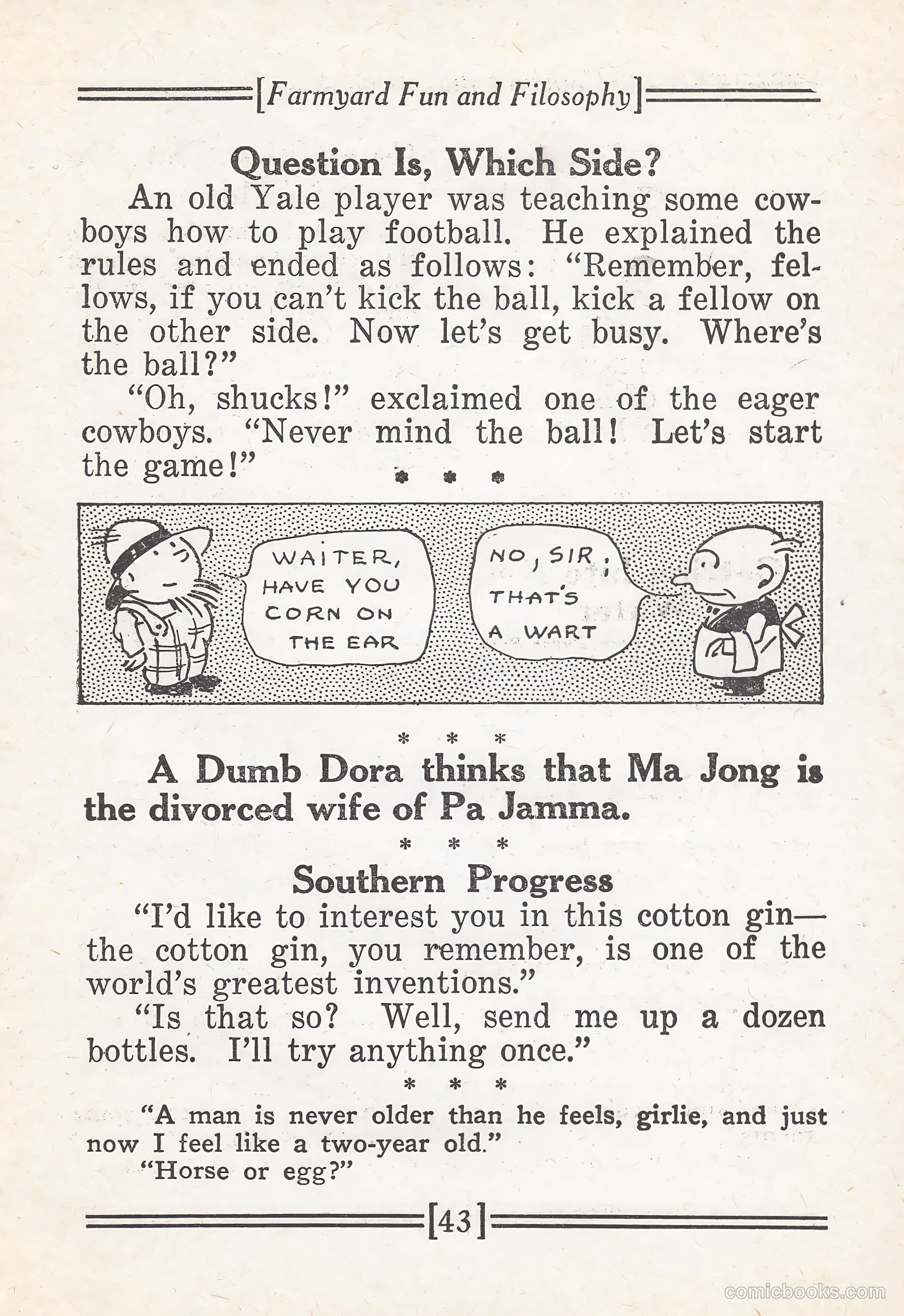 Captain Billy's Whiz Bang #67 (1924) — page 48 of 71
