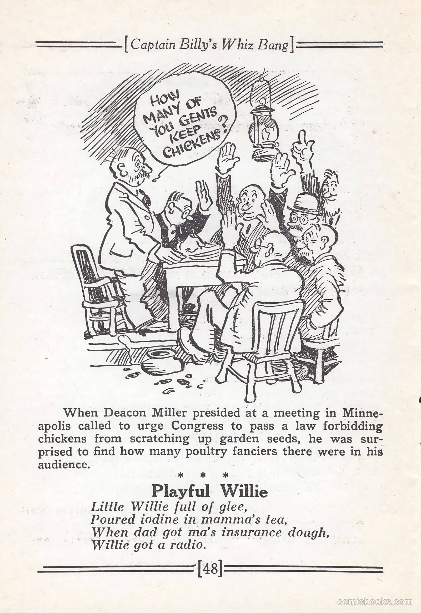 Captain Billy's Whiz Bang #67 (1924) — page 53 of 71