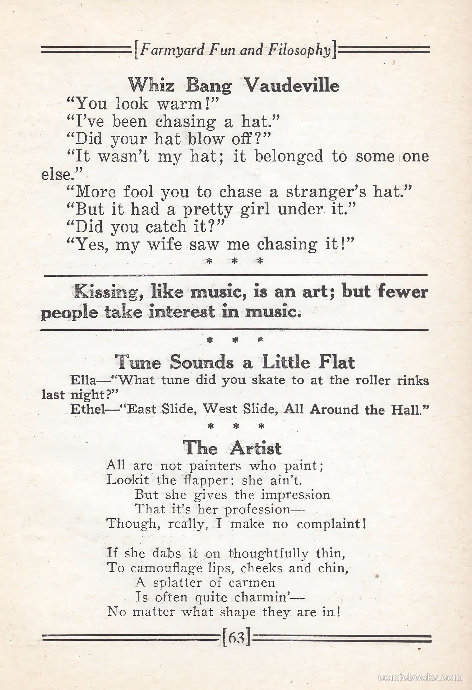 Captain Billy's Whiz Bang #67 (1924) — page 68 of 71