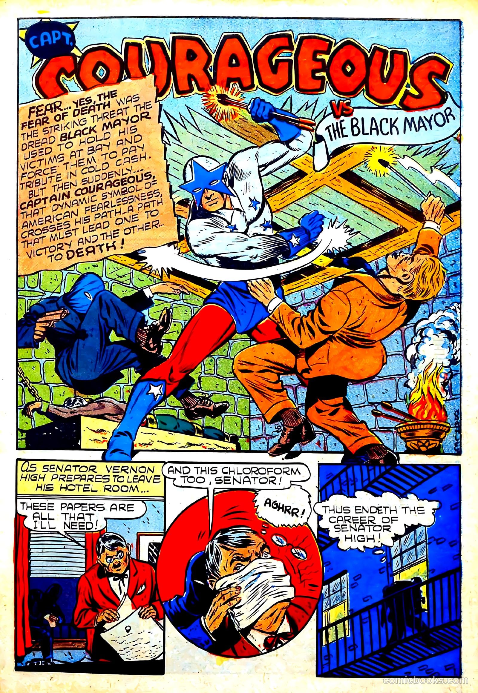 Captain Courageous Comics #6 (1942) — page 3