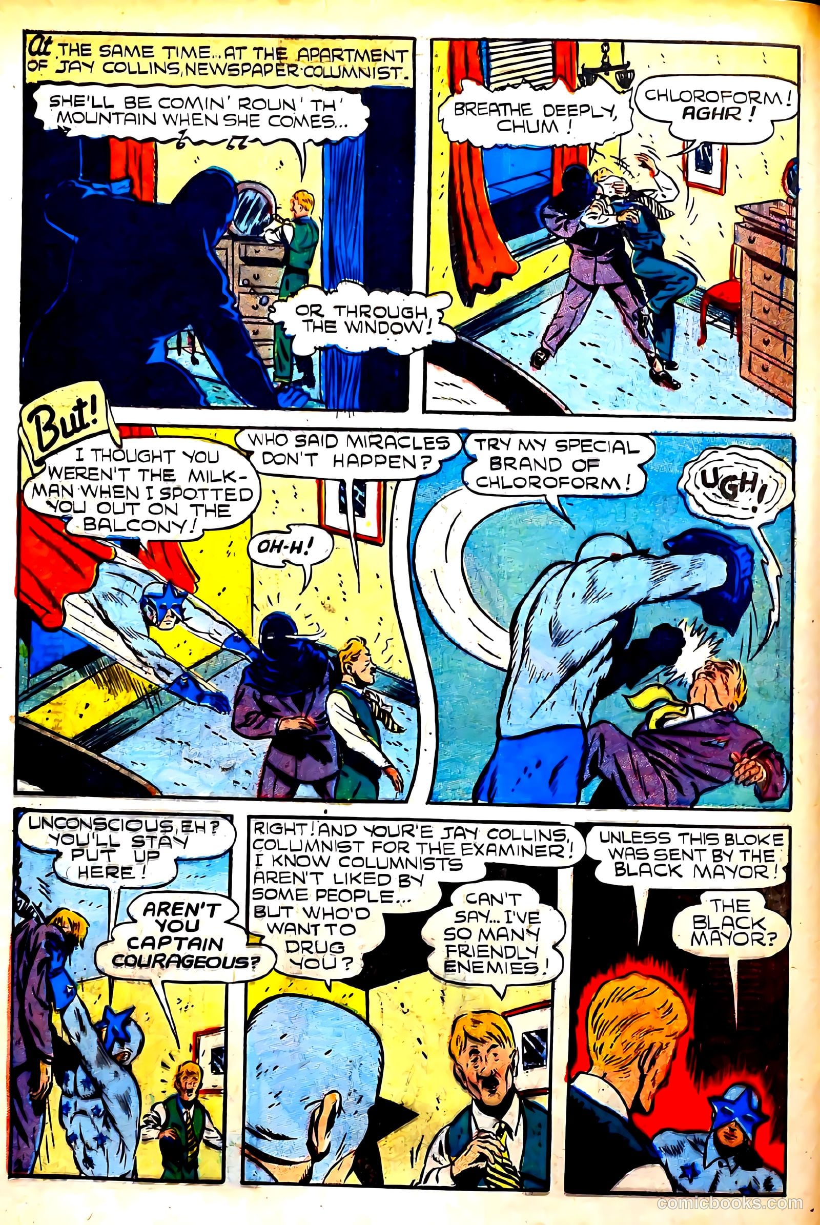 Captain Courageous Comics #6 (1942) — page 4