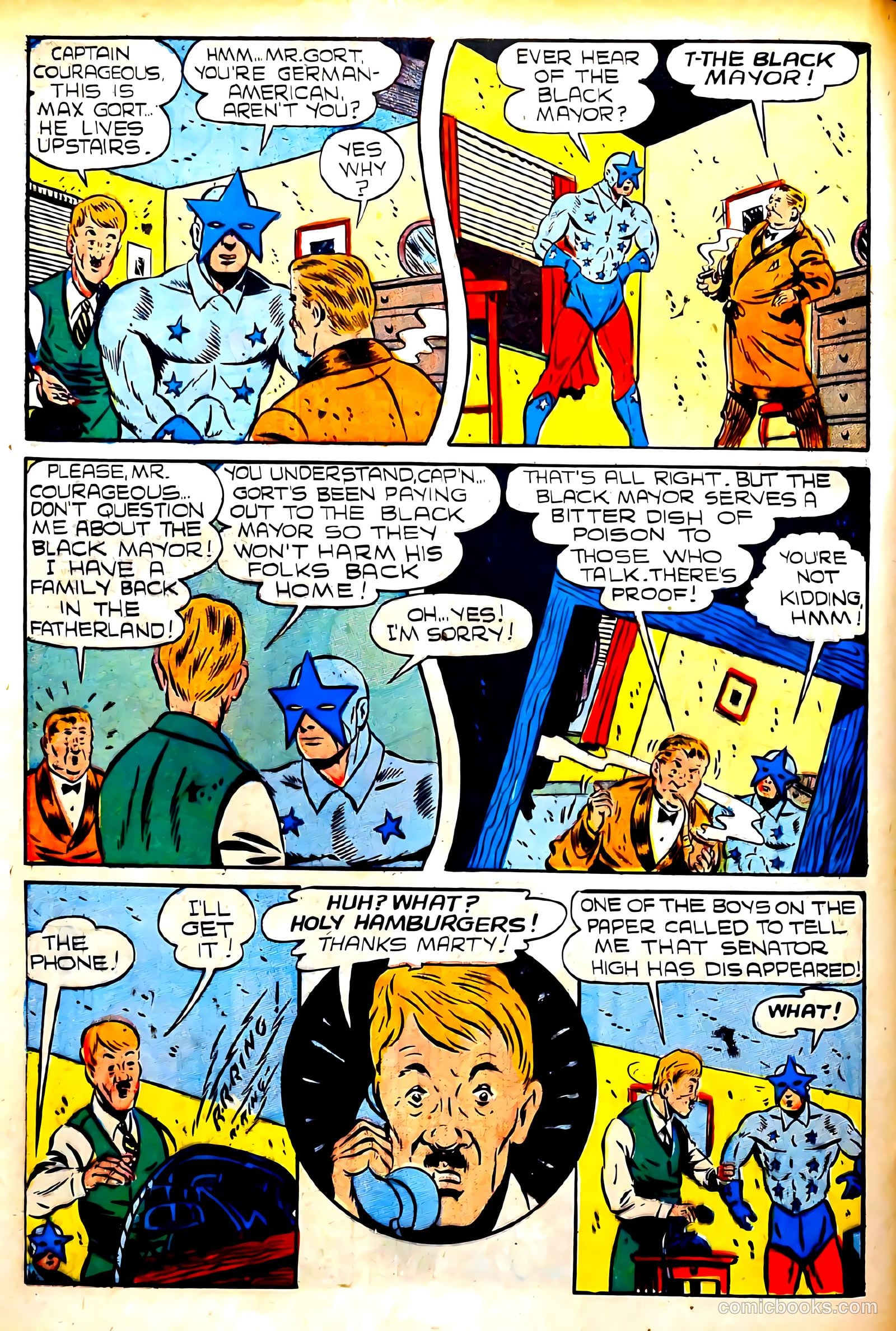 Captain Courageous Comics #6 (1942) — page 6