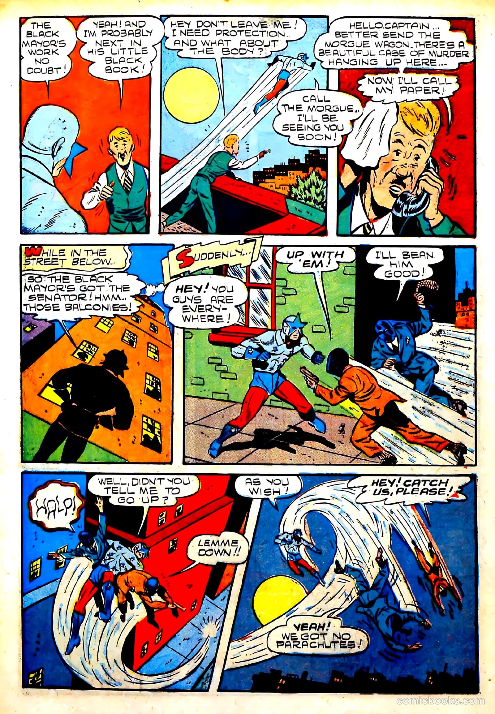 Captain Courageous Comics #6 (1942) — page 7